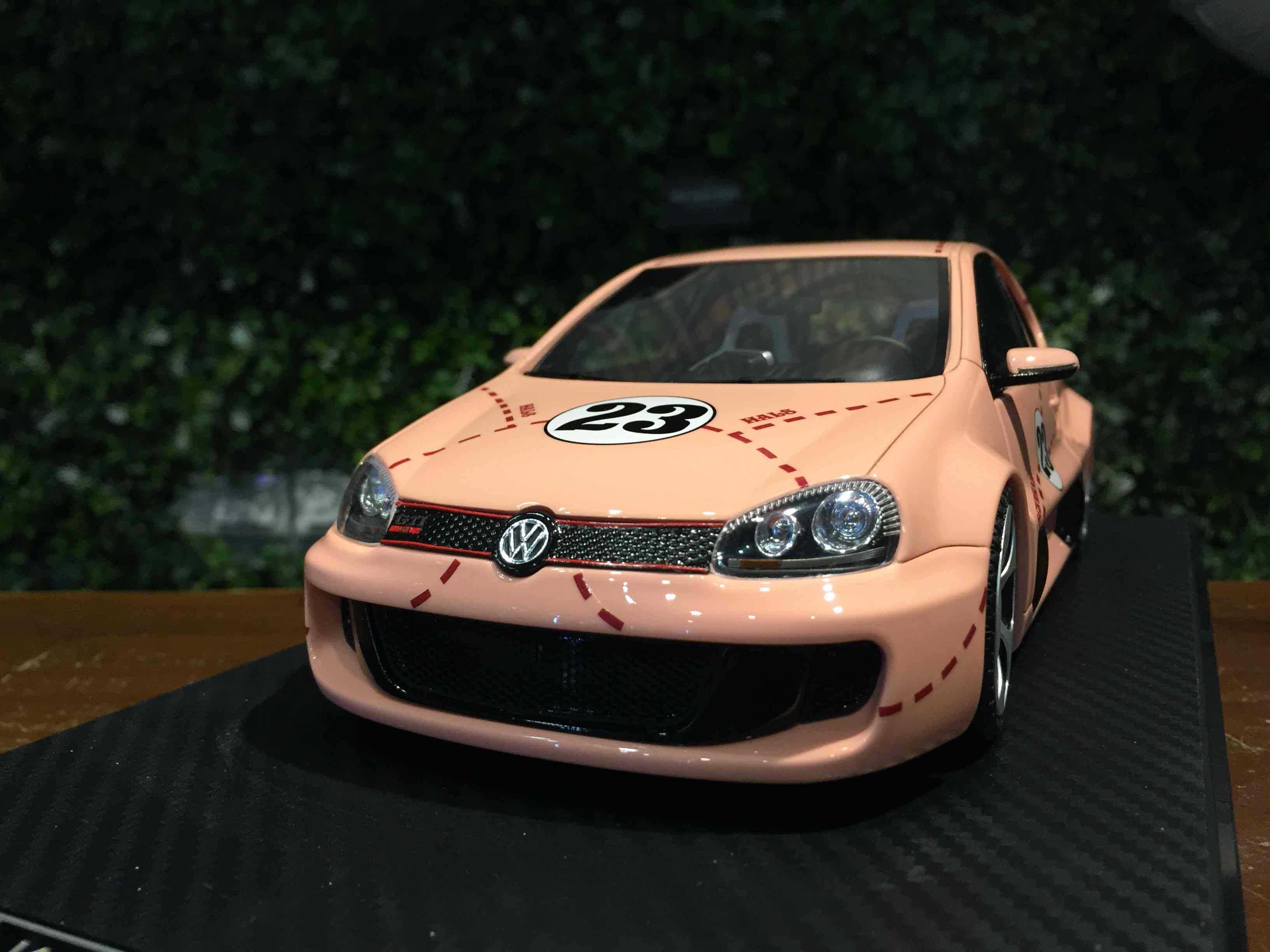 1/18 IVY Volkswagen VW Golf GTI W12 Pink Pig IVY18007PP【MGM】