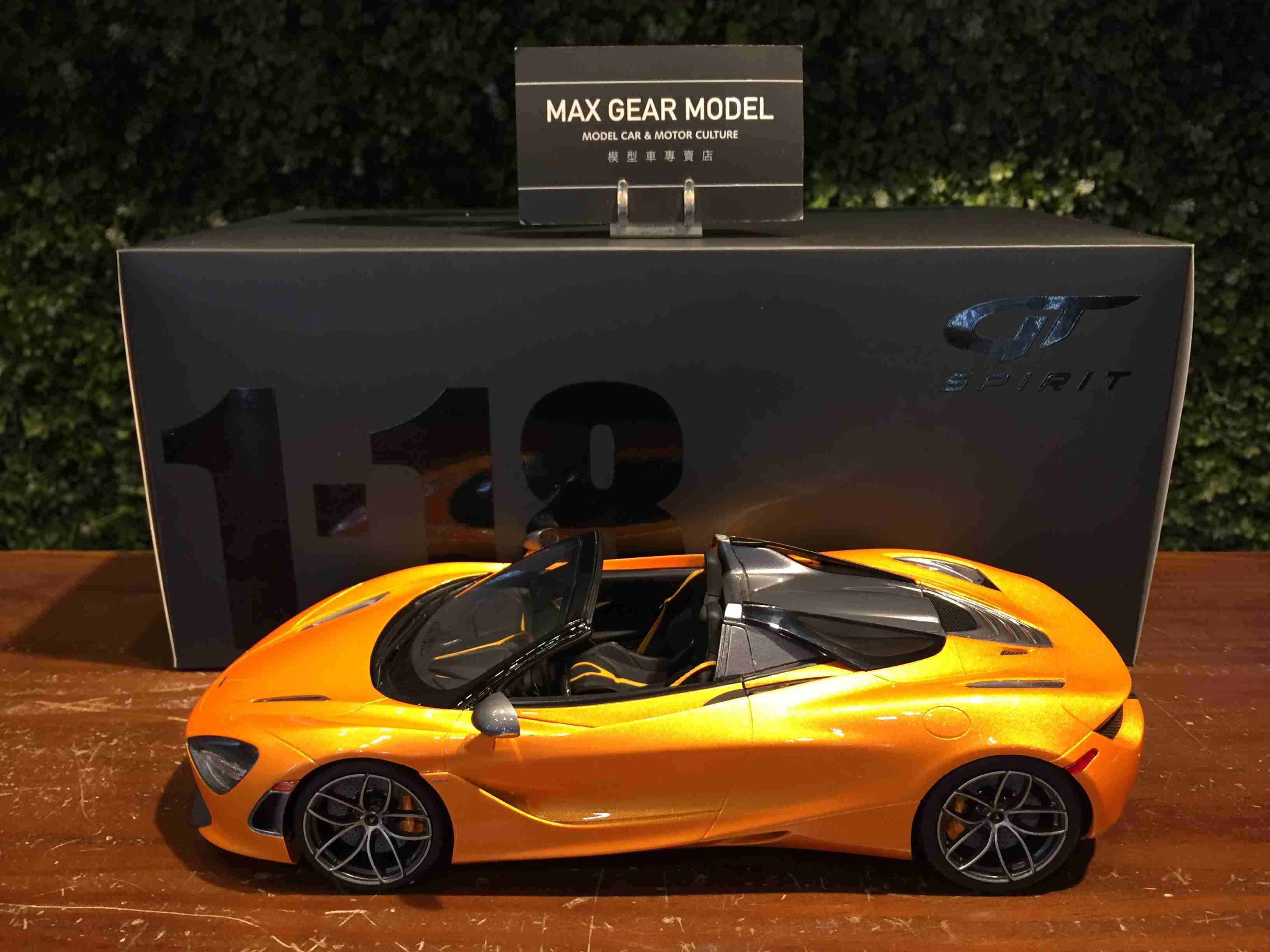 1/18 GT Spirit McLaren 720S Spider Orange GT819【MGM】