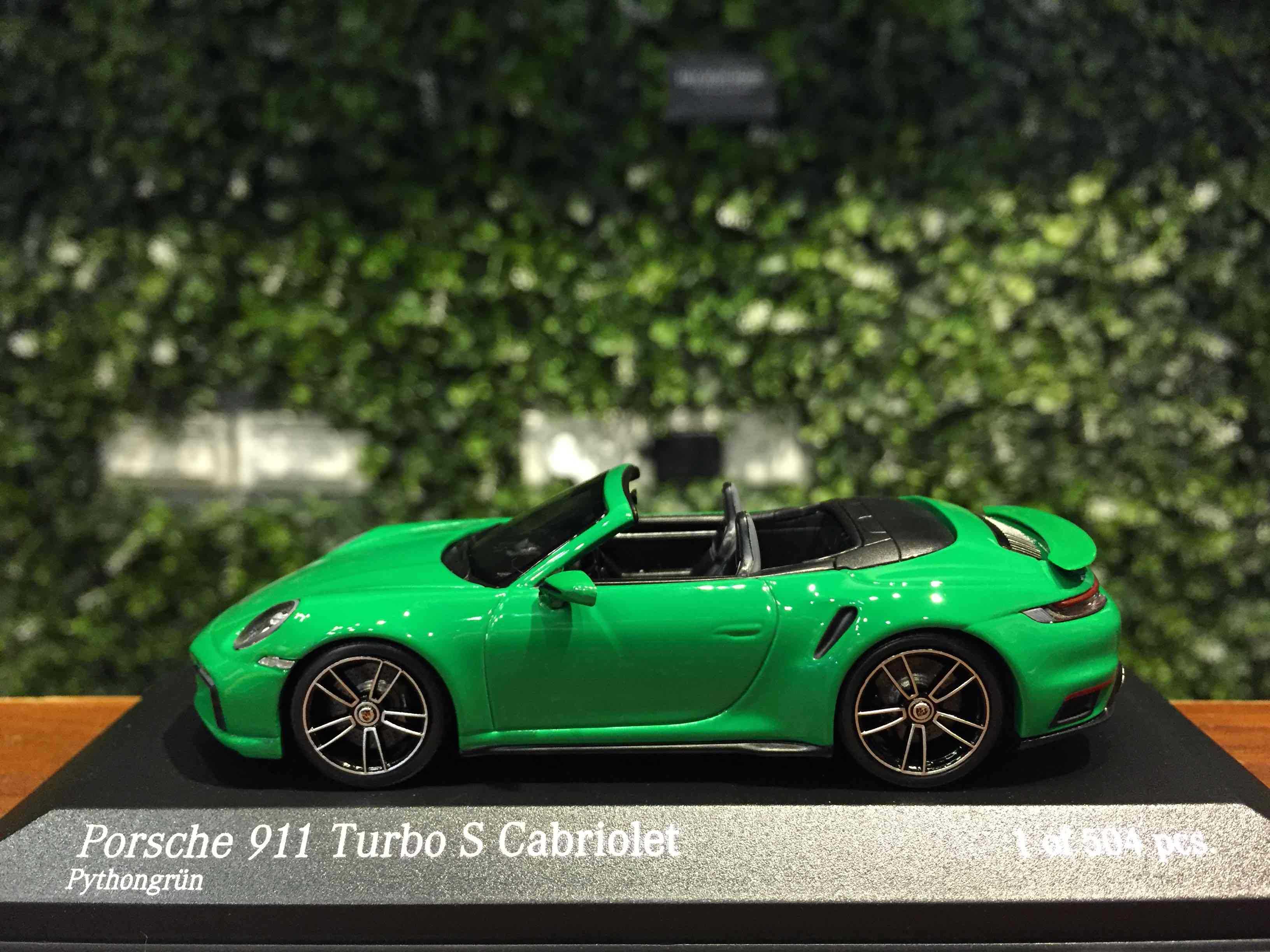 1/43 Minichamps Porsche 911 (992) Turbo S 410069482【MGM】