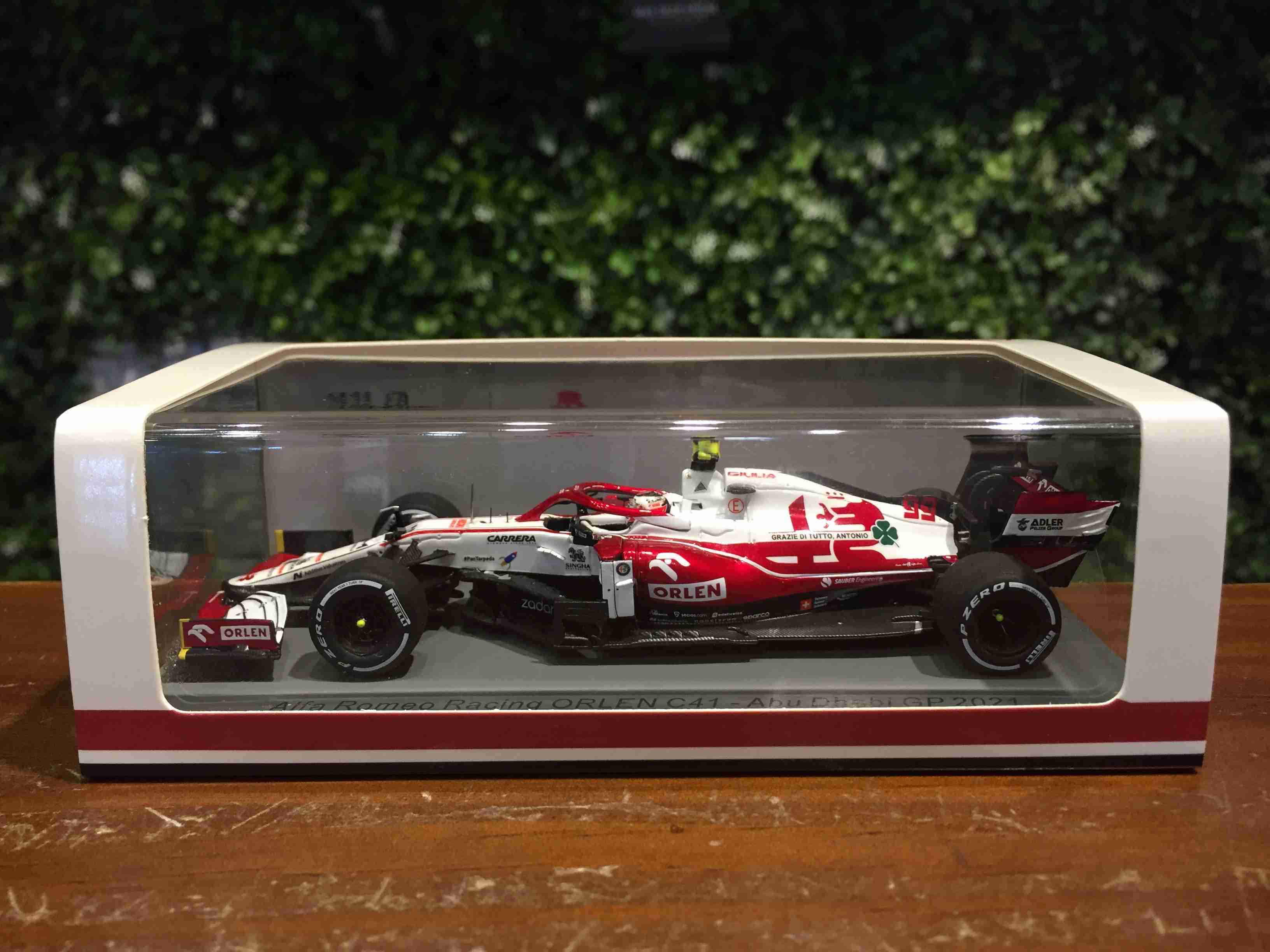 1/43 Spark Alfa Romeo C41 A.Giovinazzi Abu Dhabi S7857【MGM】