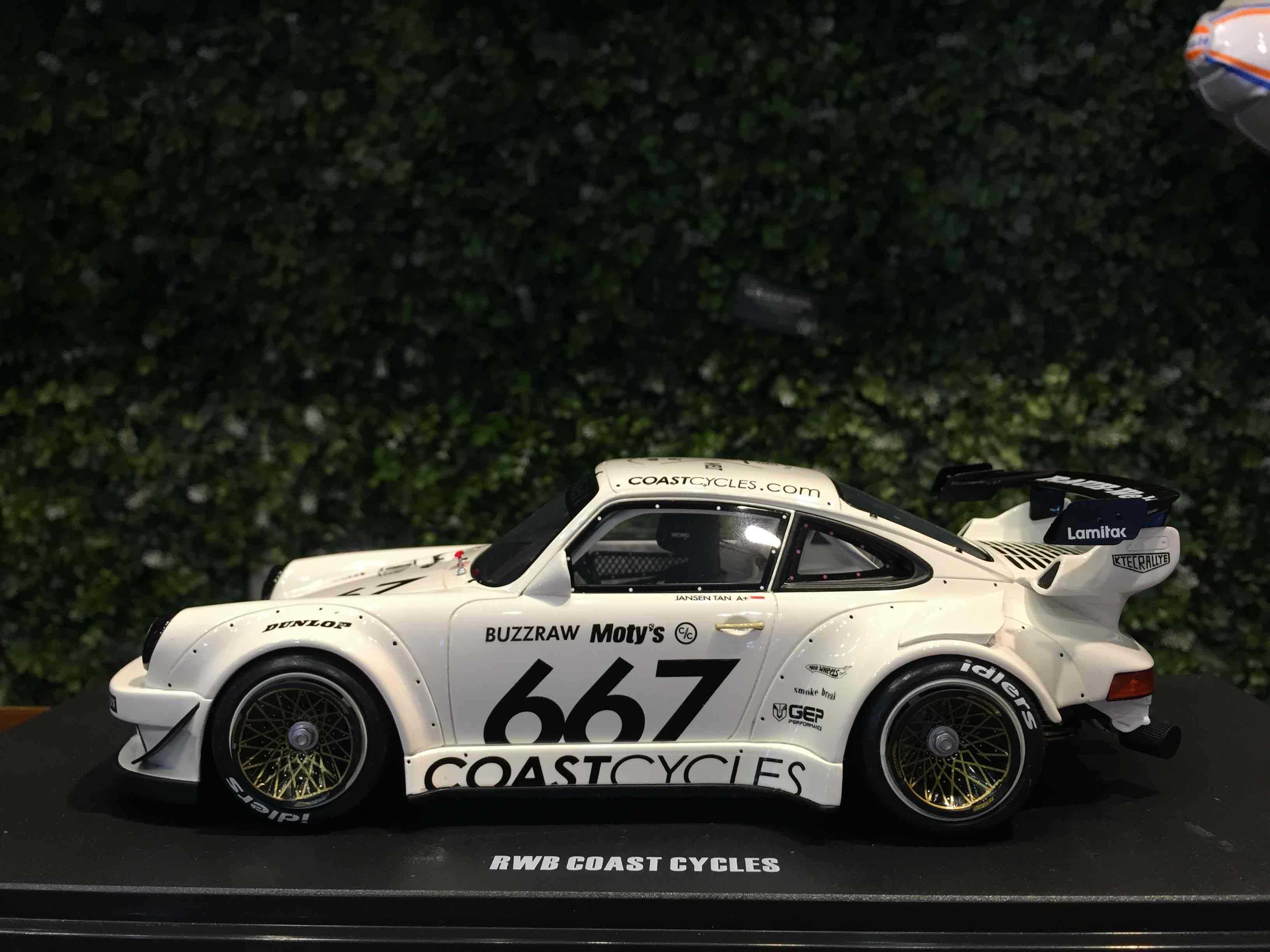 1/18 GT Spirit RWB Porsche 911 (930) Coast Cycles GT410【MGM】