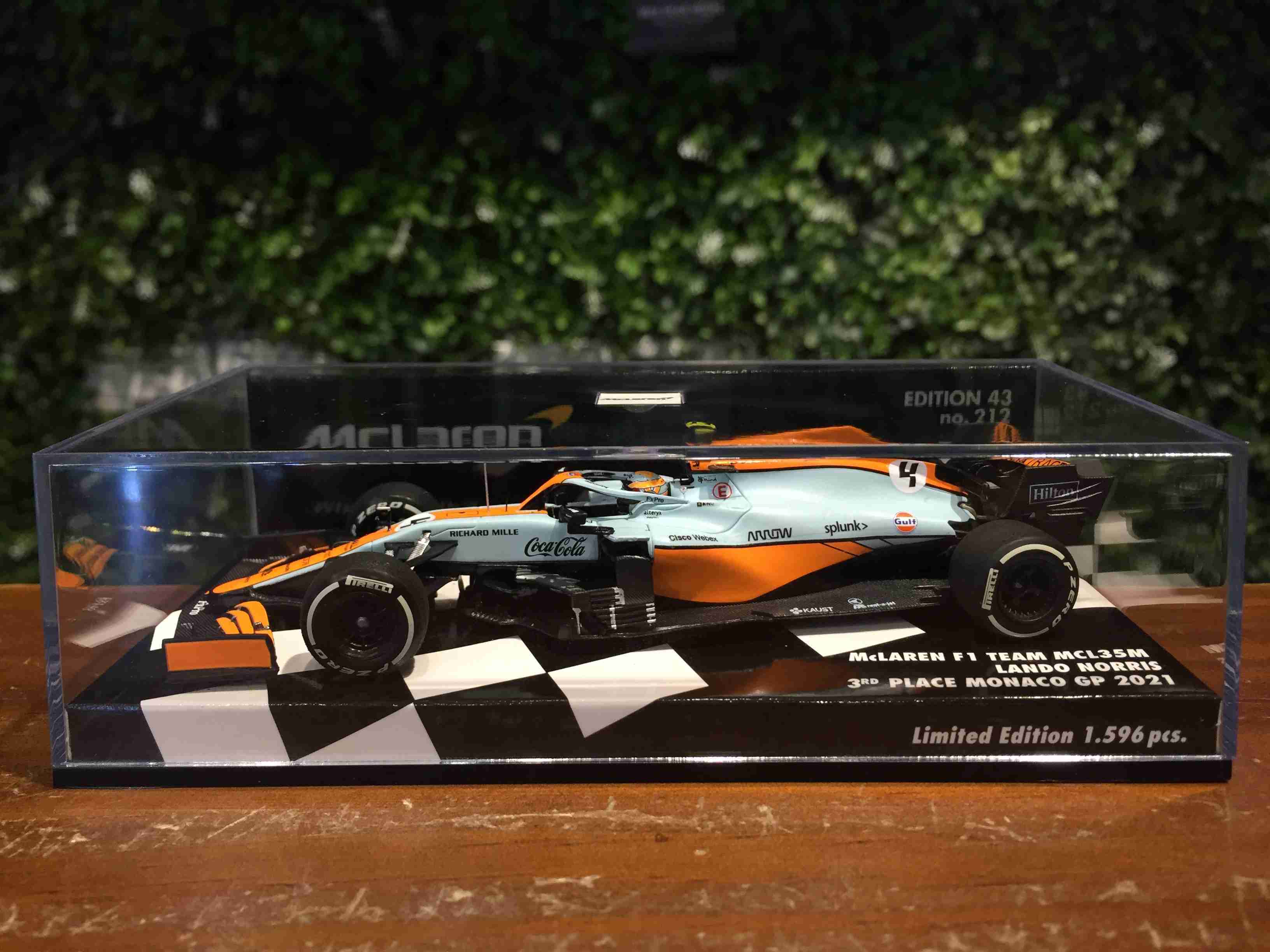 1/43 Minichamps McLaren MCL35M L.Norris 537214904【MGM】