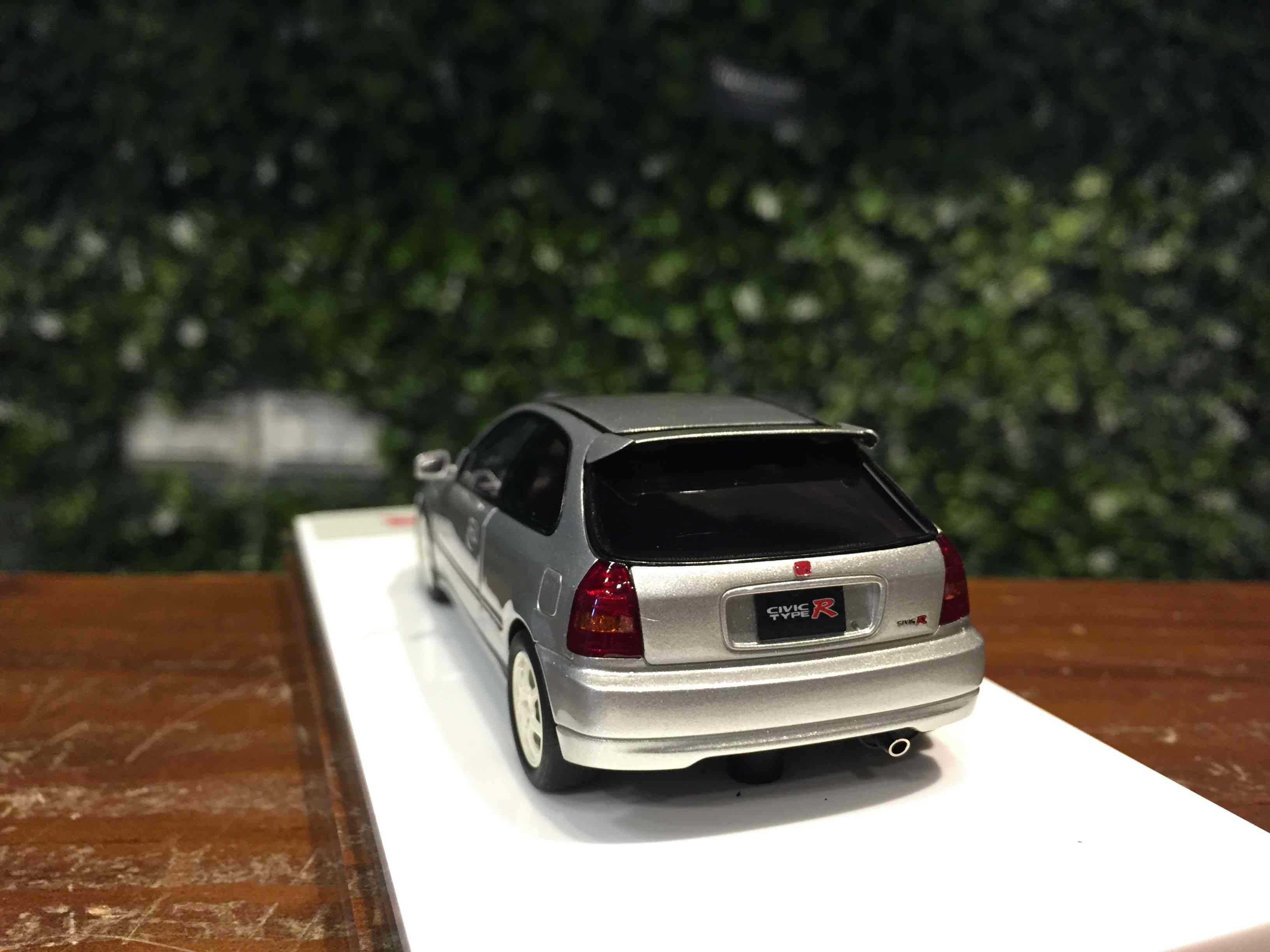 1/43 MakeUp Honda Civic Type R (EK9) 1997 Silver EM480B【MGM】