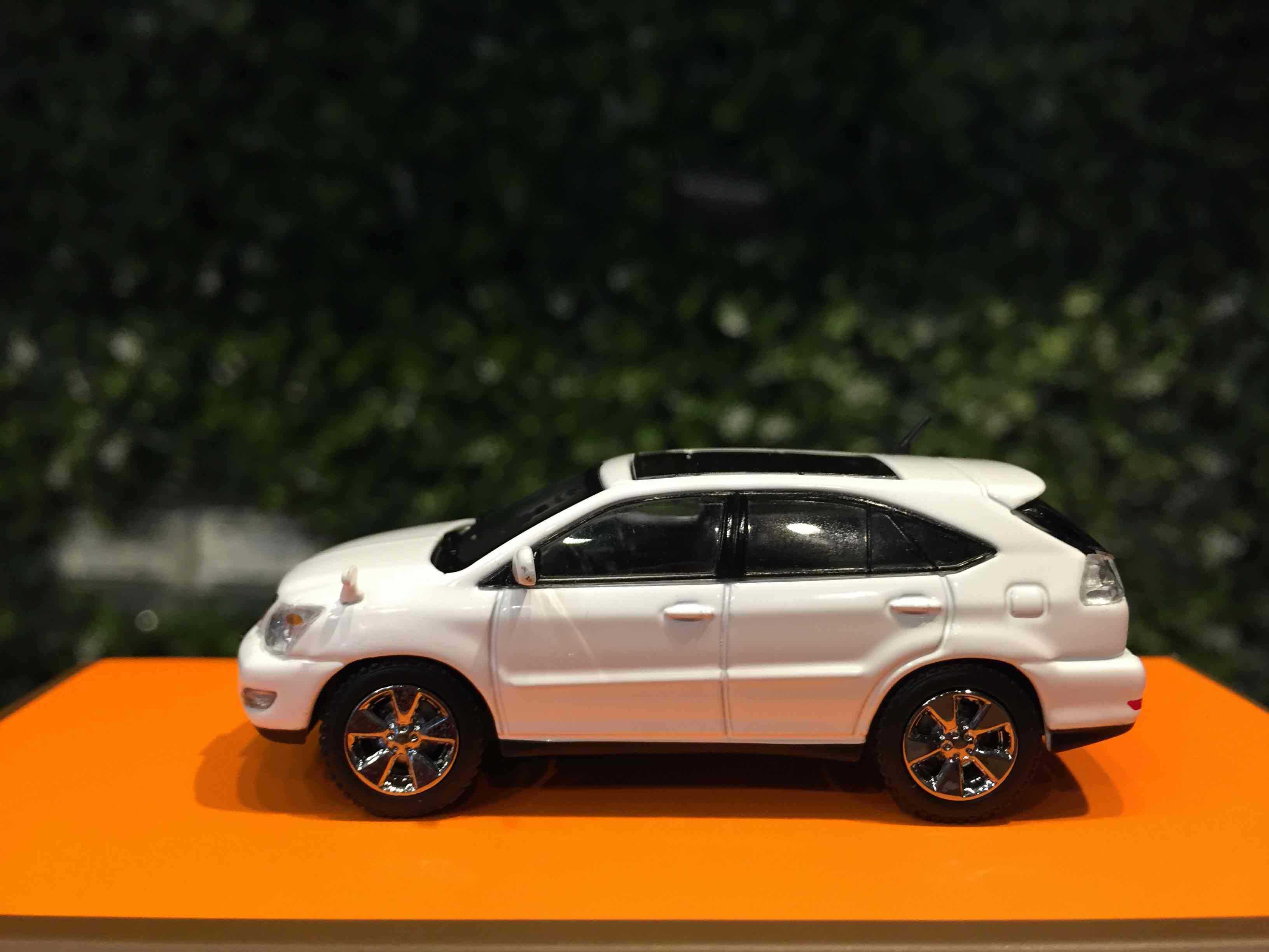 1/64 GCD Toyota Harrier 2003 White RX KS035280【MGM】