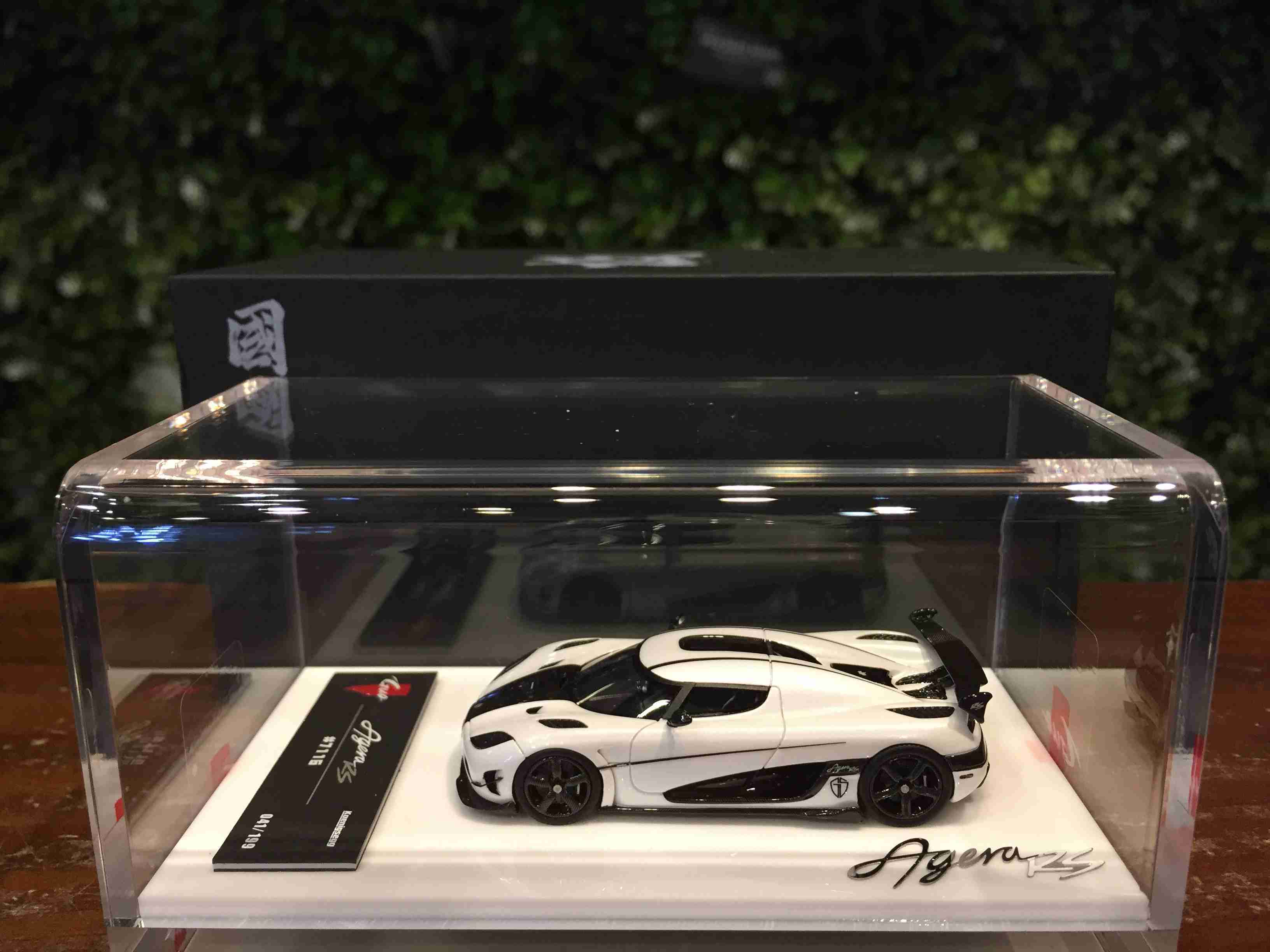 1/64 Guoji Koenigsegg Agera RS Artic White 7116【MGM】