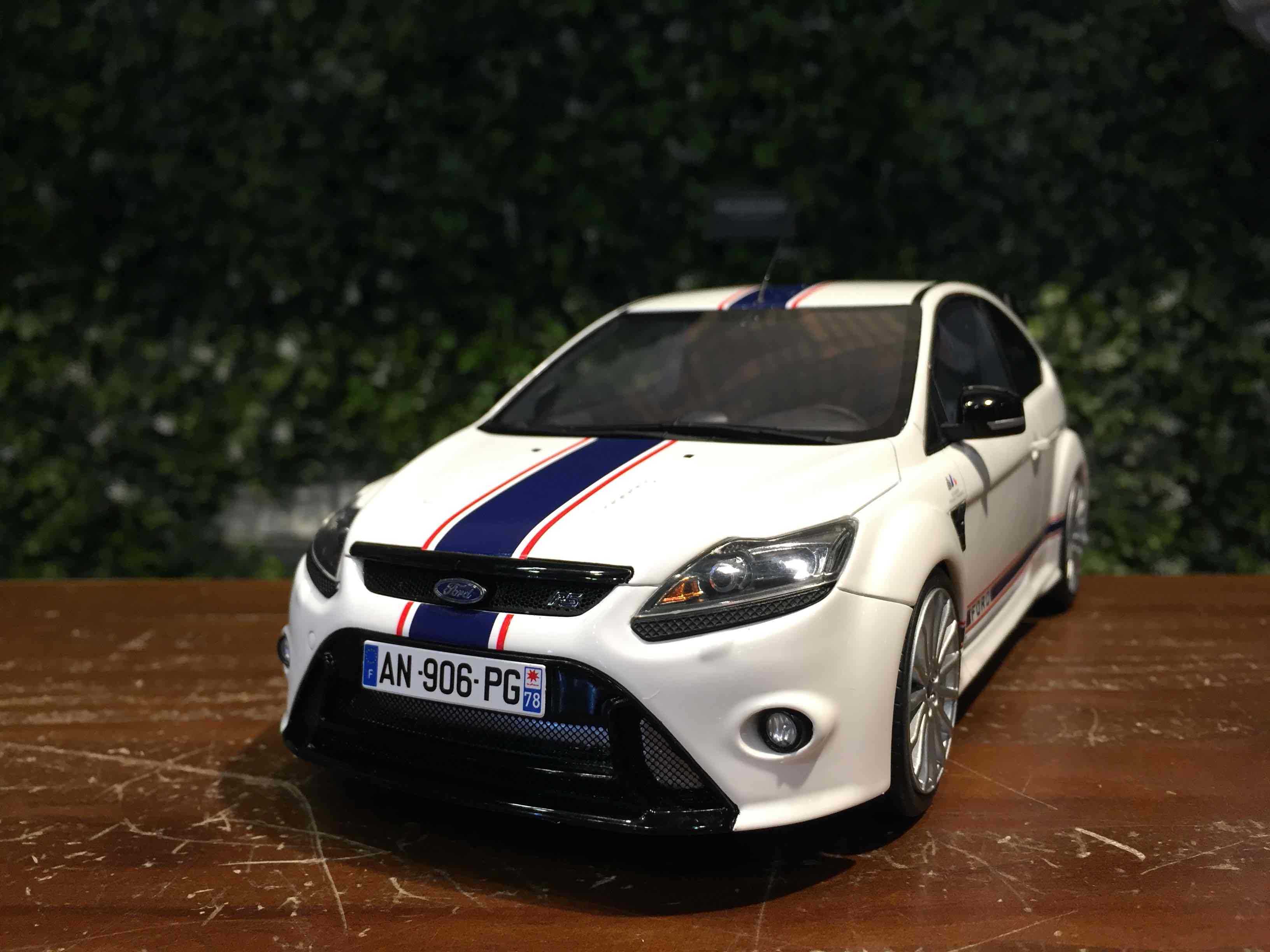 1/18 OTTO Ford Focus RS MK2 LeMans White OT1009【MGM】