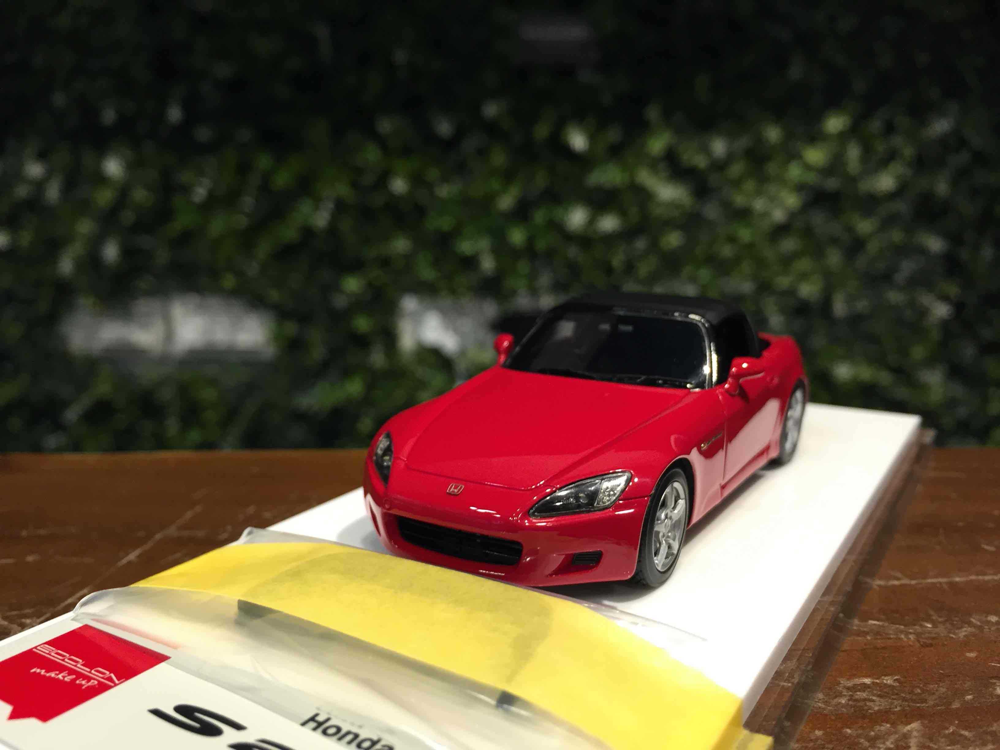 1/43 MakeUp Honda S2000 AP1 1999 New Formula Red EM667E【MGM】