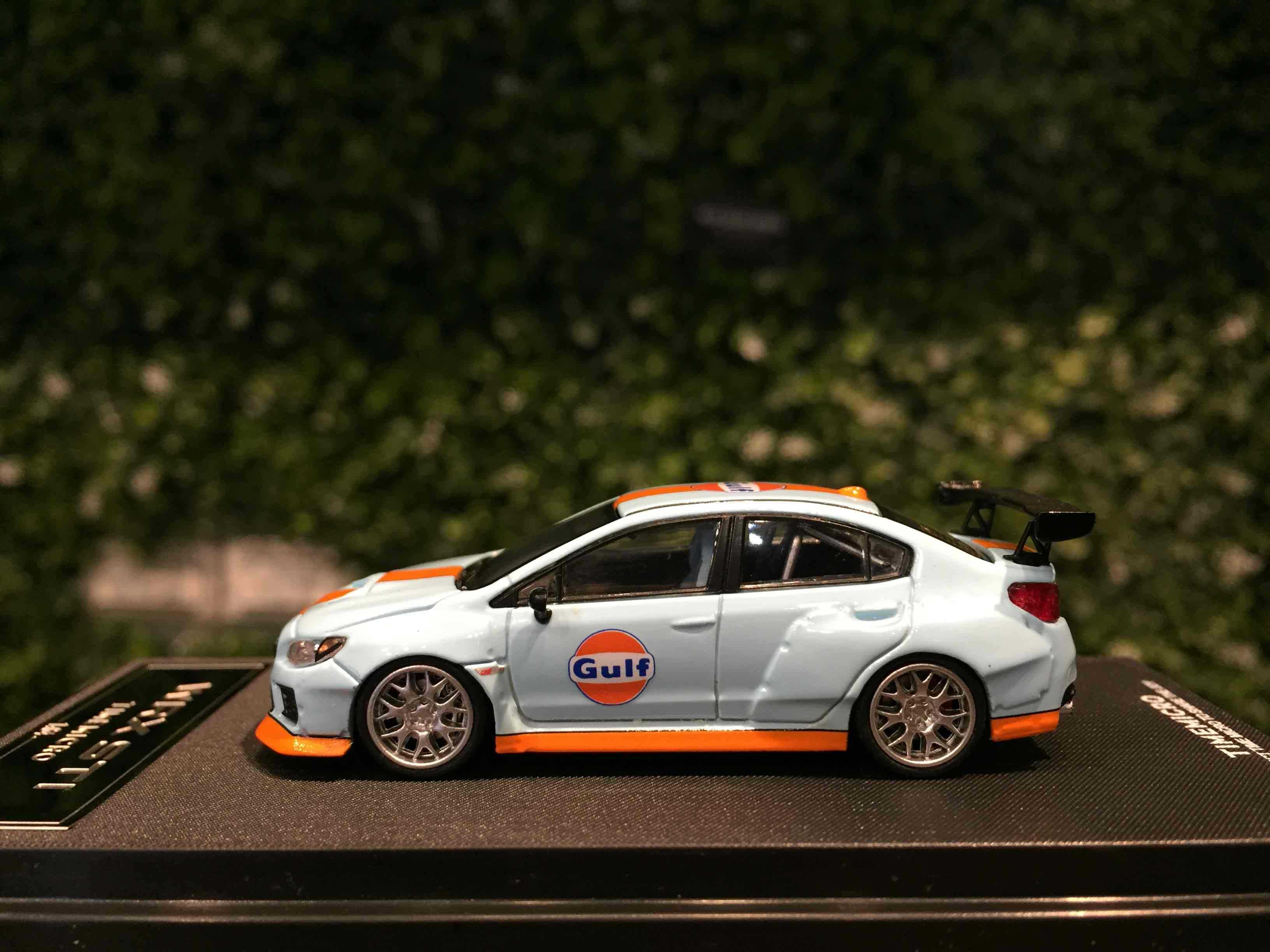 1/64 TimeModel Subaru WRX STI Gulf TM645409【MGM】