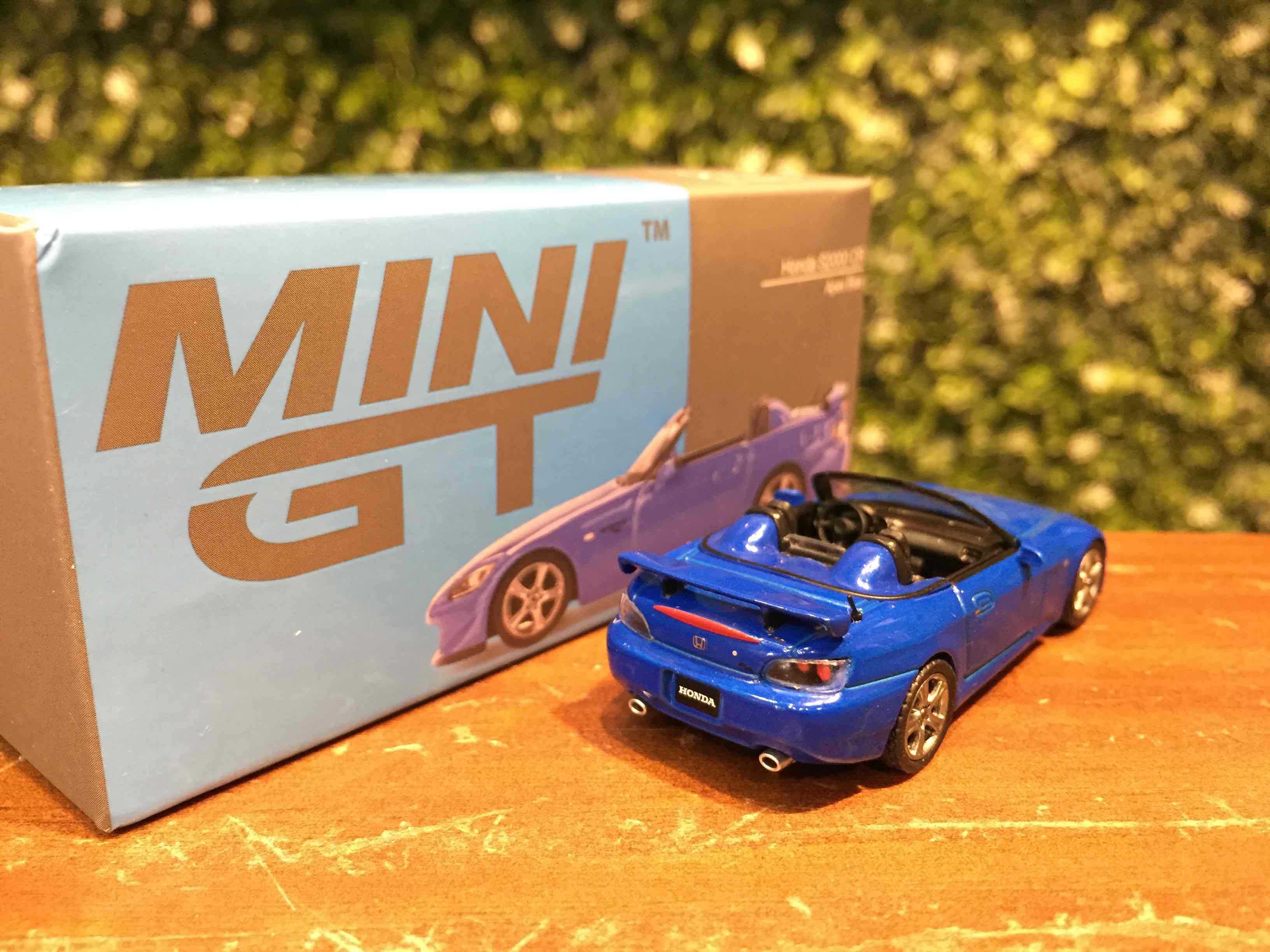 1/64 MiniGT Honda S2000 (AP2) CR Apex Blue MGT00554L【MGM】