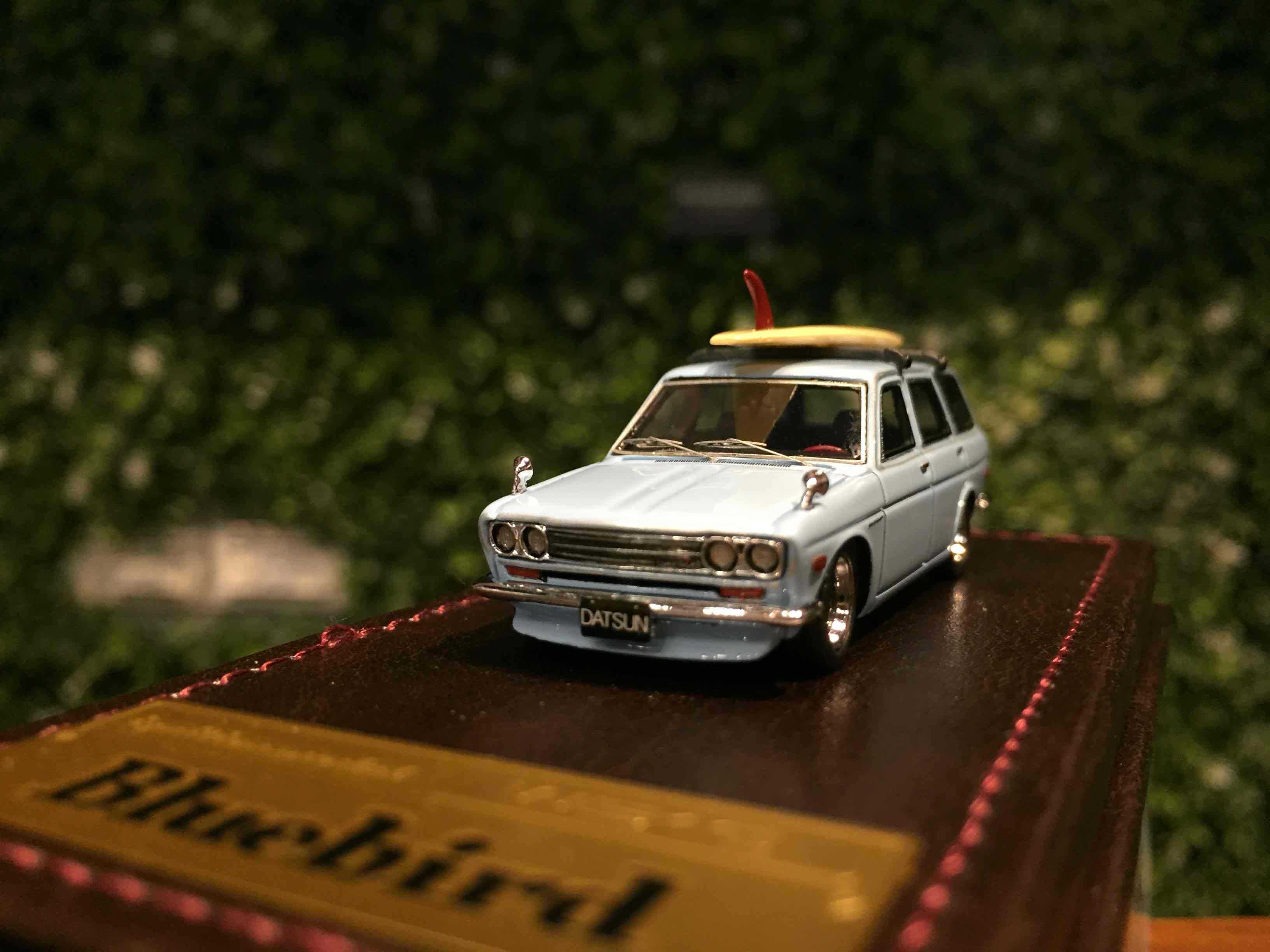 1/64 Ignition Datsun Bluebird (510) Wagon Blue IG2884【MGM】 Max Gear