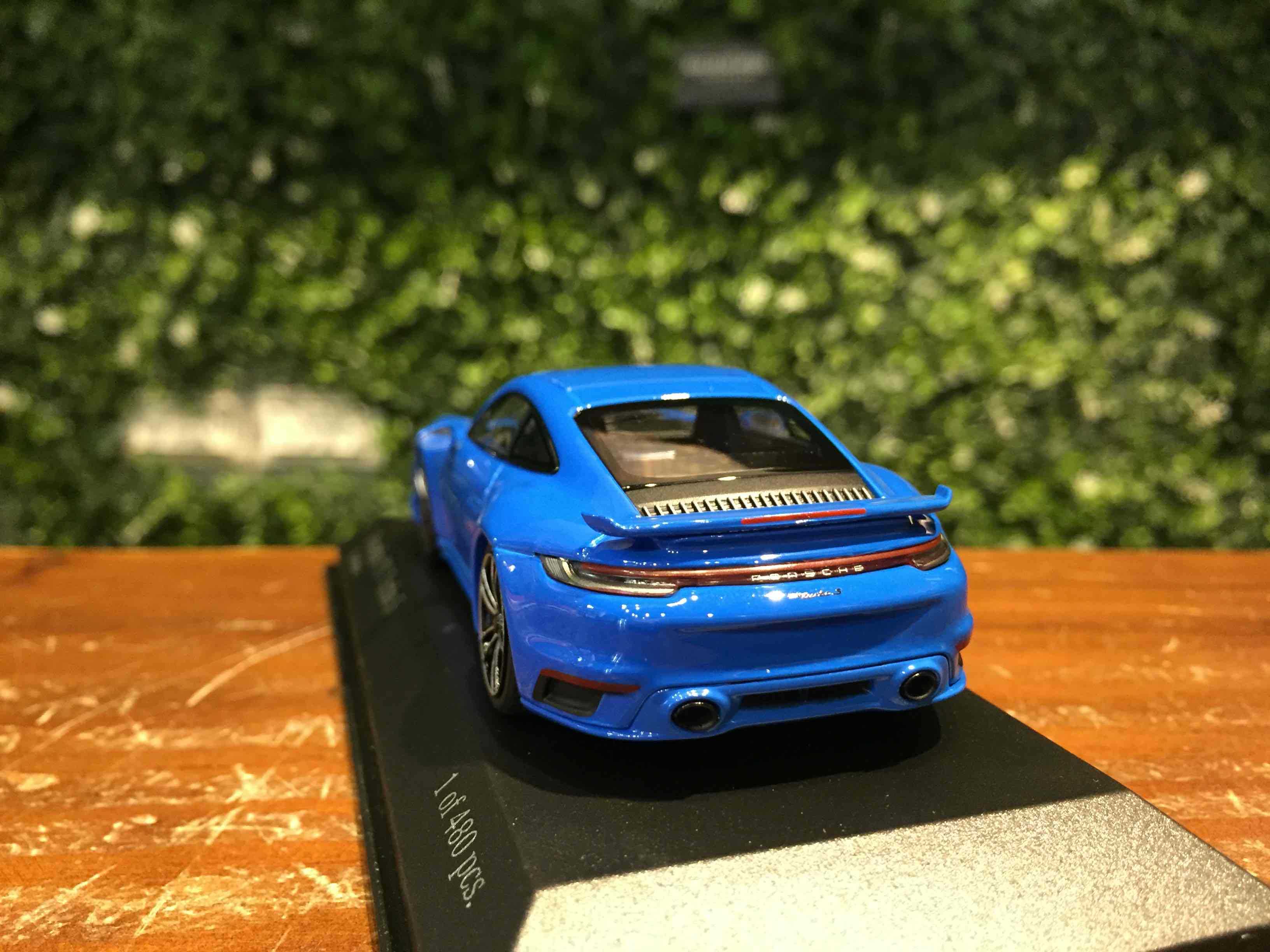 1/43 Minichamps Porsche 911 (992) Turbo S BL 410060072【MGM】