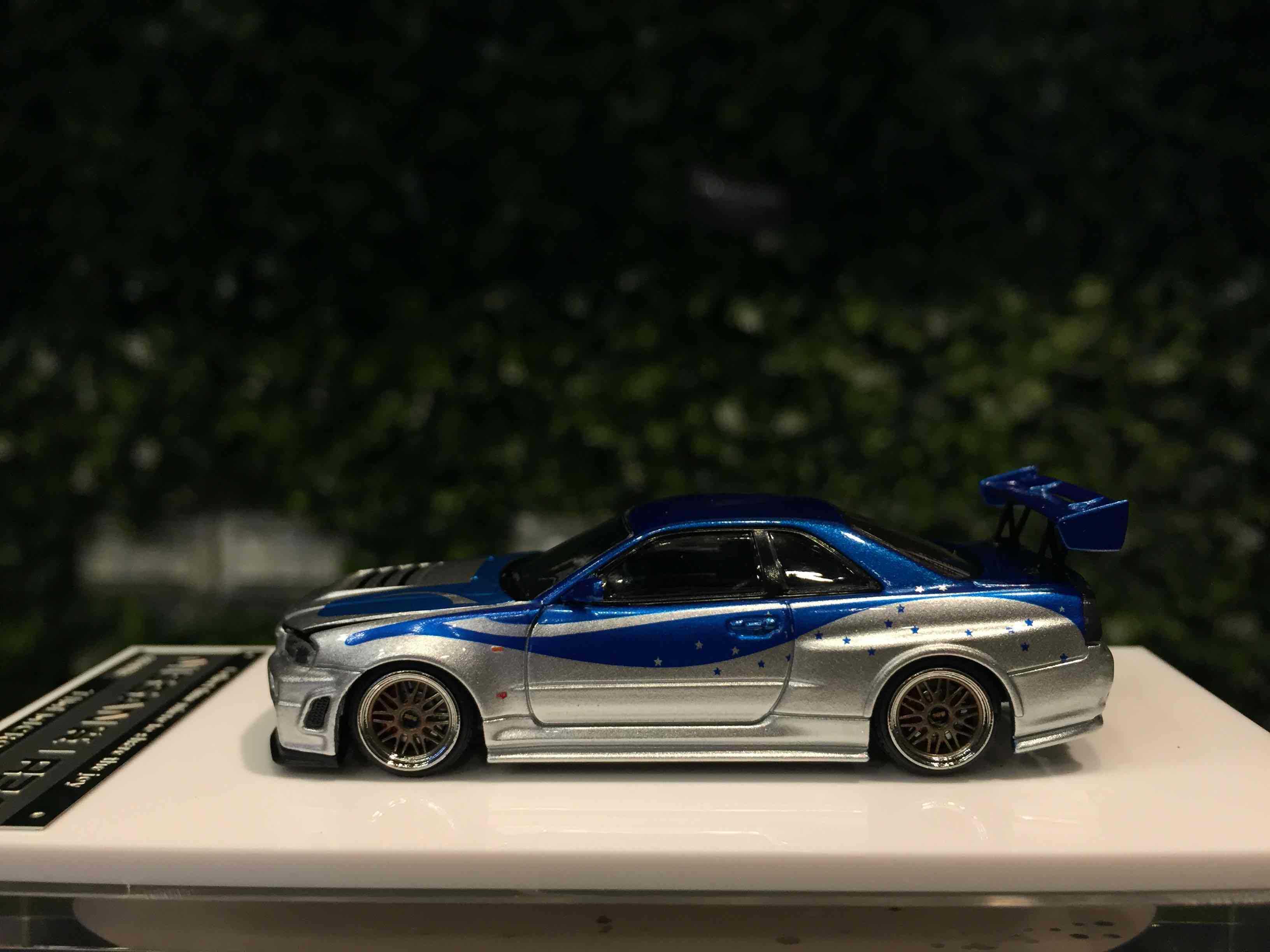 1/64 TimeModel Nissan Skyline GTR R34 Figure TM6434261【MGM】