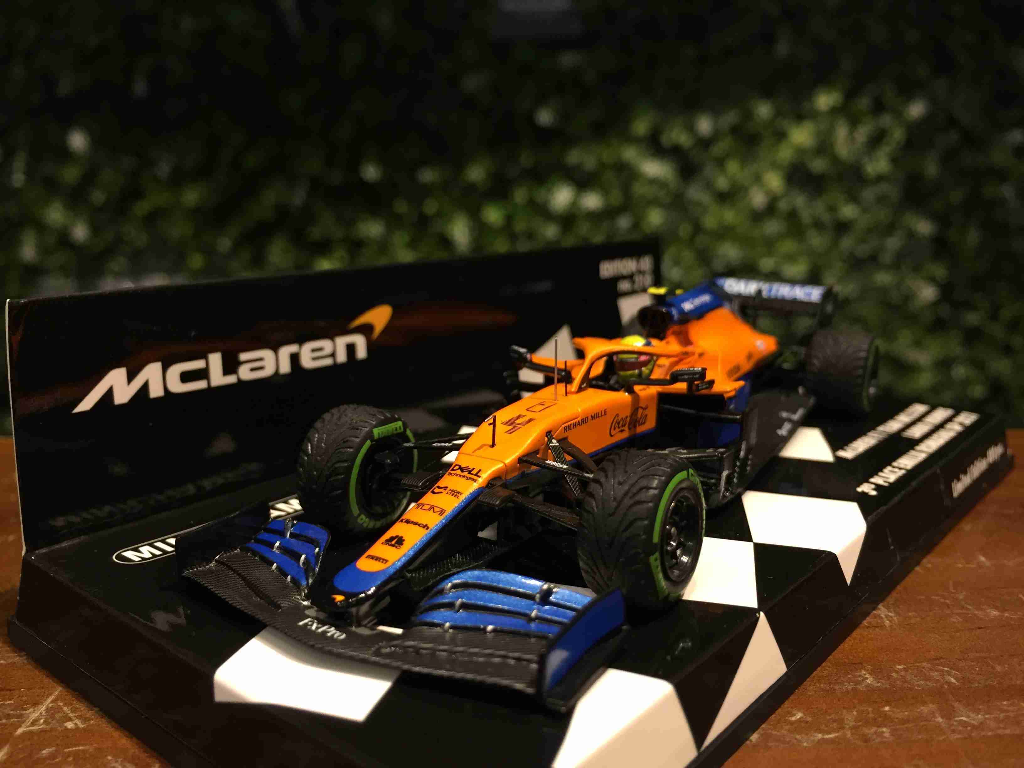 1/43 Minichamps McLaren MCL35M L.Norris 3rd 537214504【MGM】