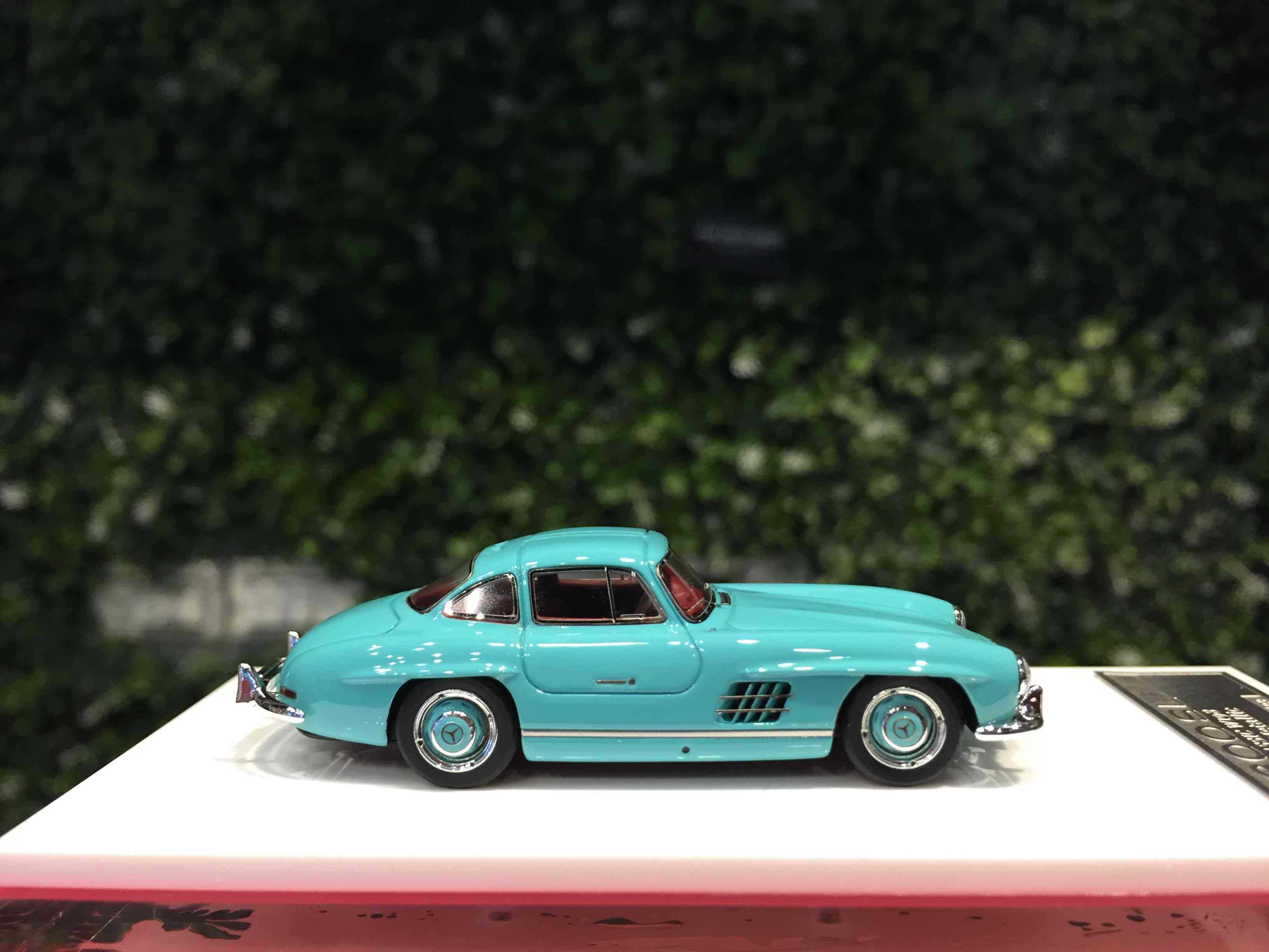 1/64 SCM Mercedes-Benz 300 SL (W198) Cyan Met SCM05R【MGM】