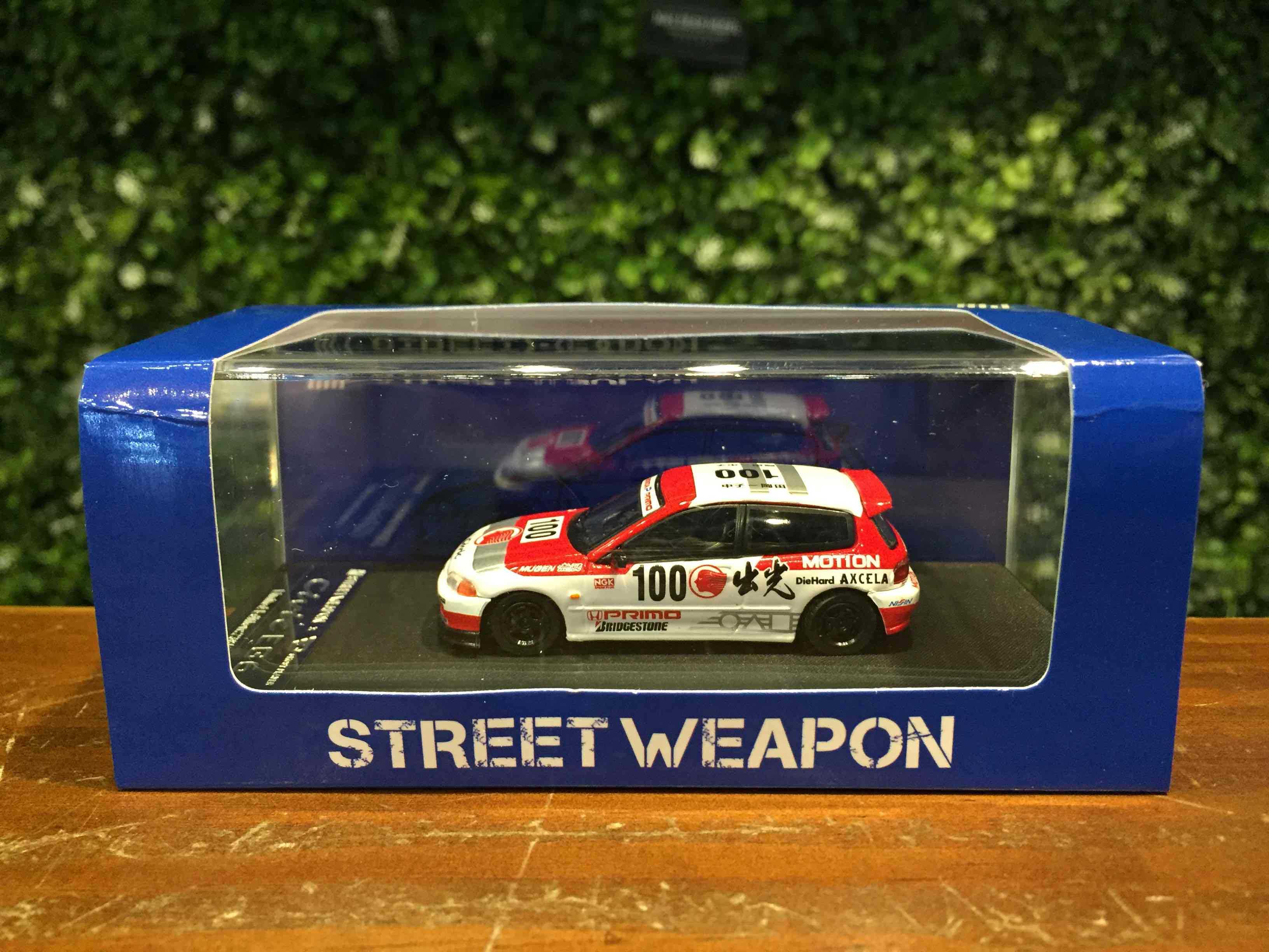 1/64 StreetWeapon Honda Civic (EG6) 出光 Idemitsu #100【MGM】 - Max Gear ...