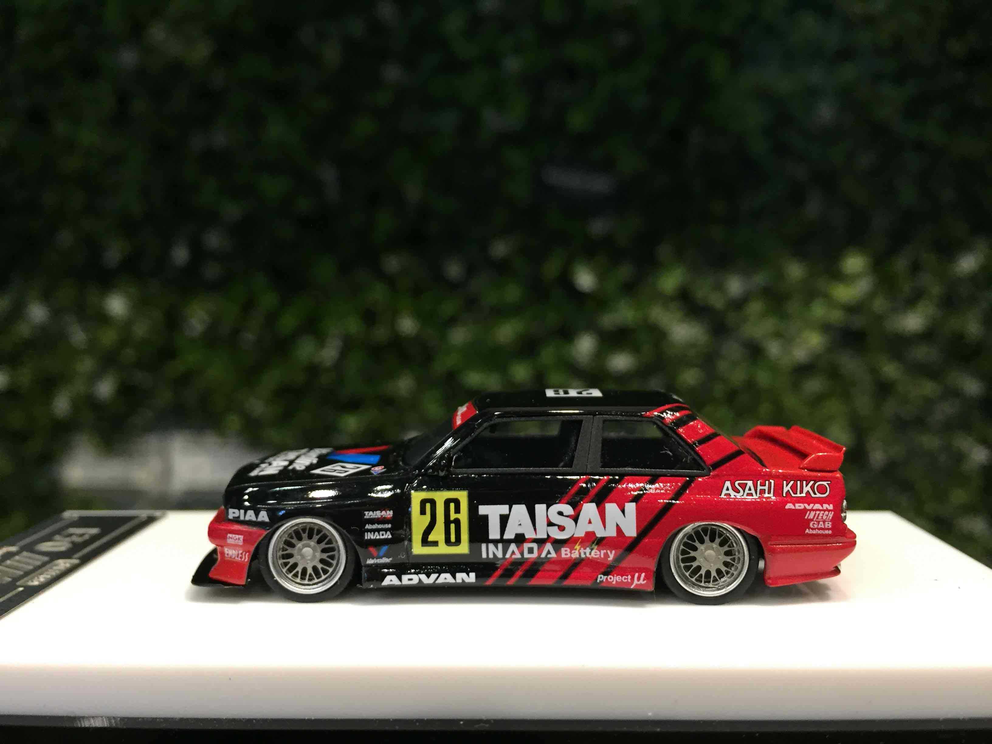 1/64 ScaleMini BMW M3 E30 Advan SM6423004E【MGM】