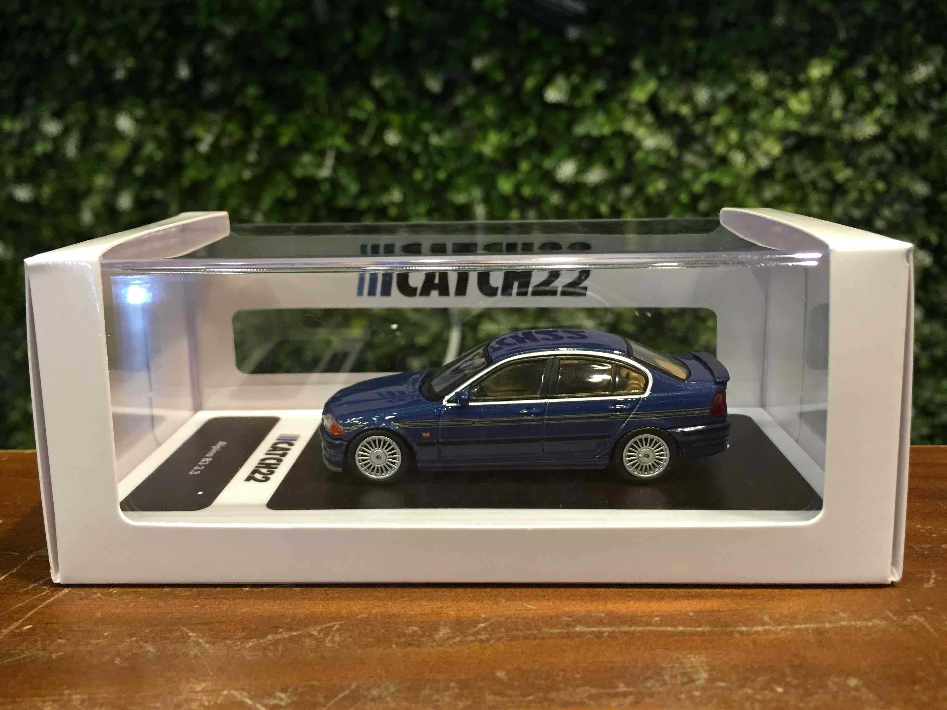 1/64 Catch22 Alpina B3 3.3 BMW E46 Dark Blue【MGM】