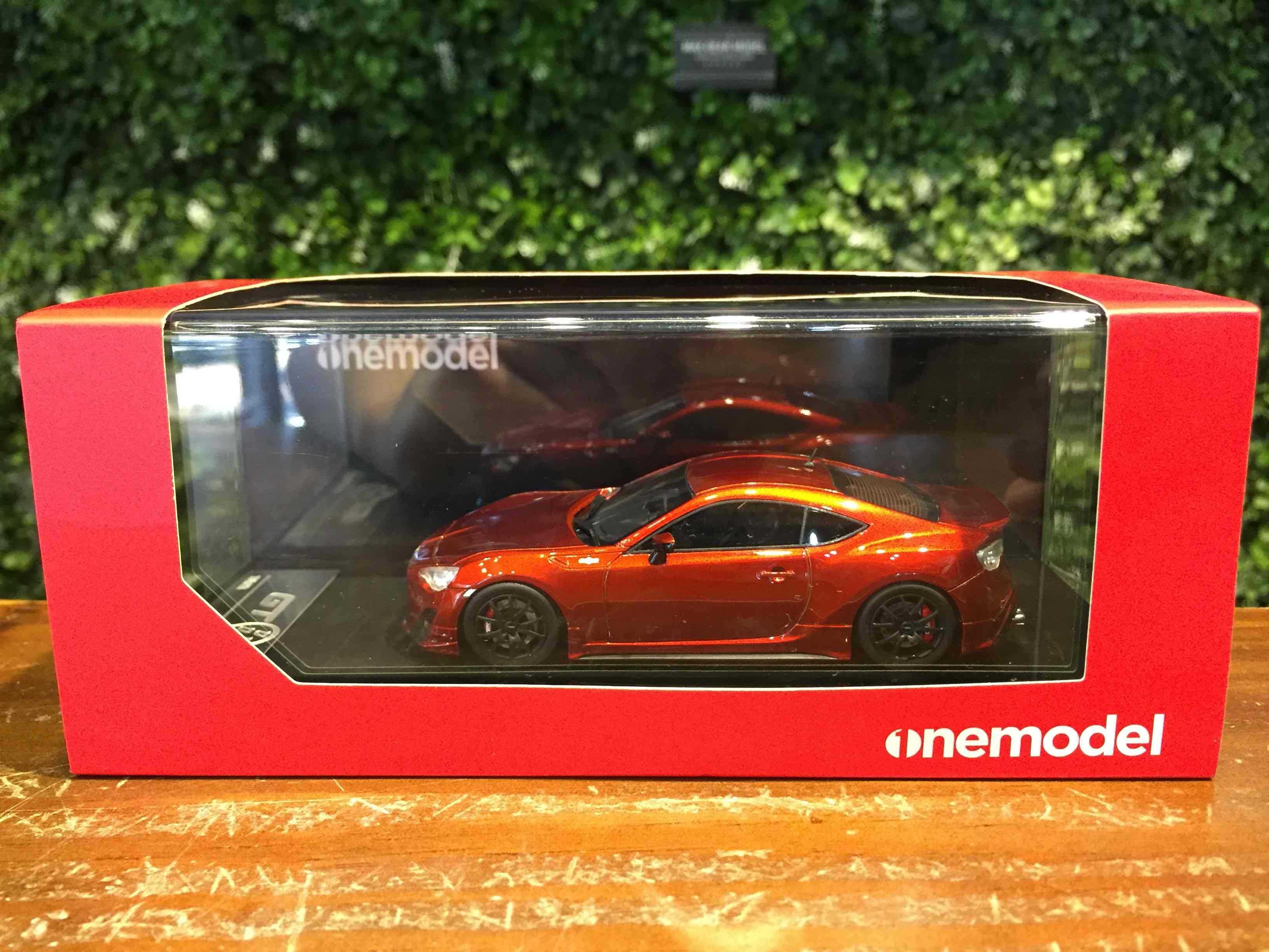 1/43 Onemodel TRD Toyota 86 Dark Copper【MGM】