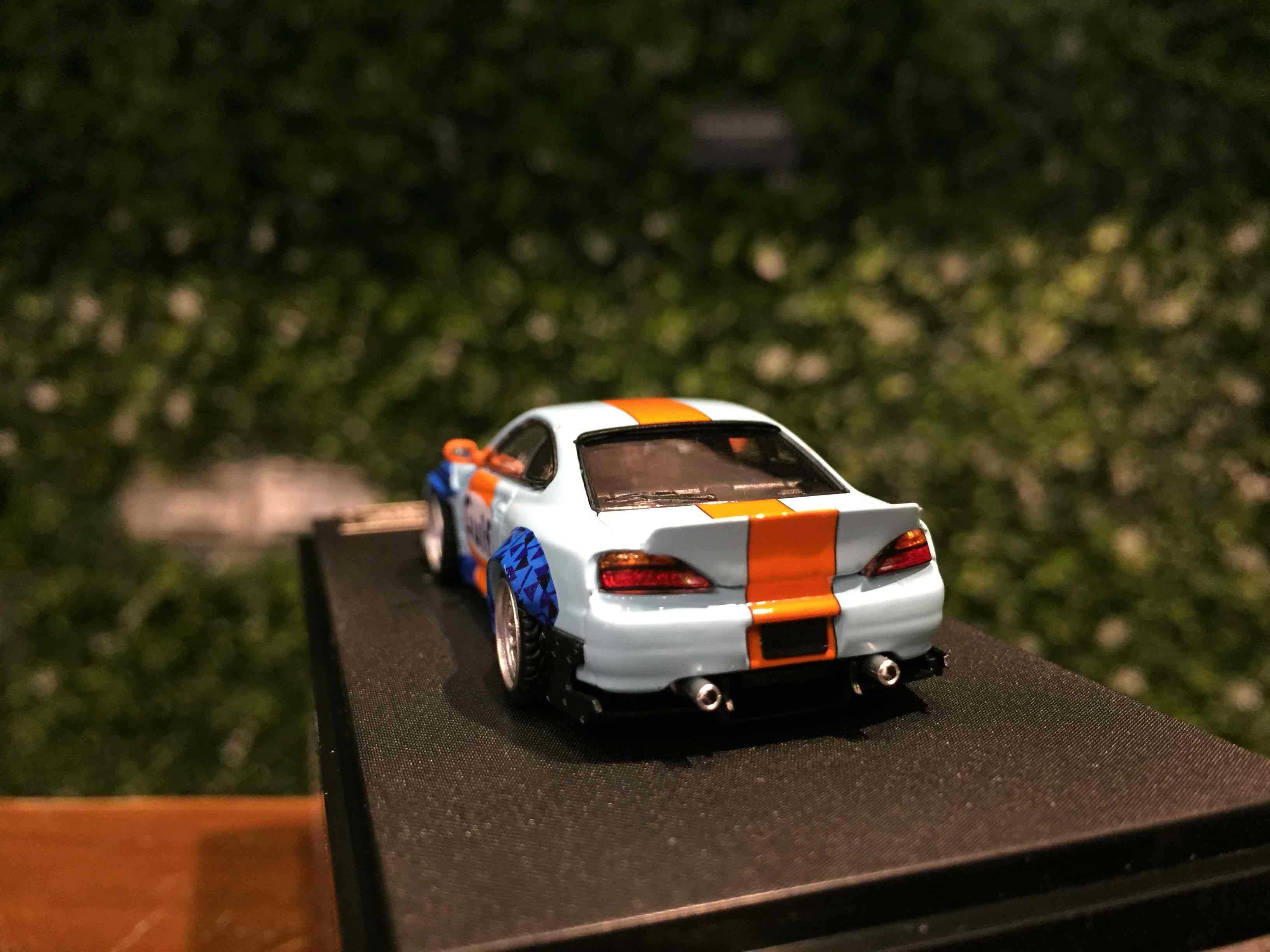 1/64 StreetWeapon Pandem Nissan Silvia S15 Gulf【MGM】