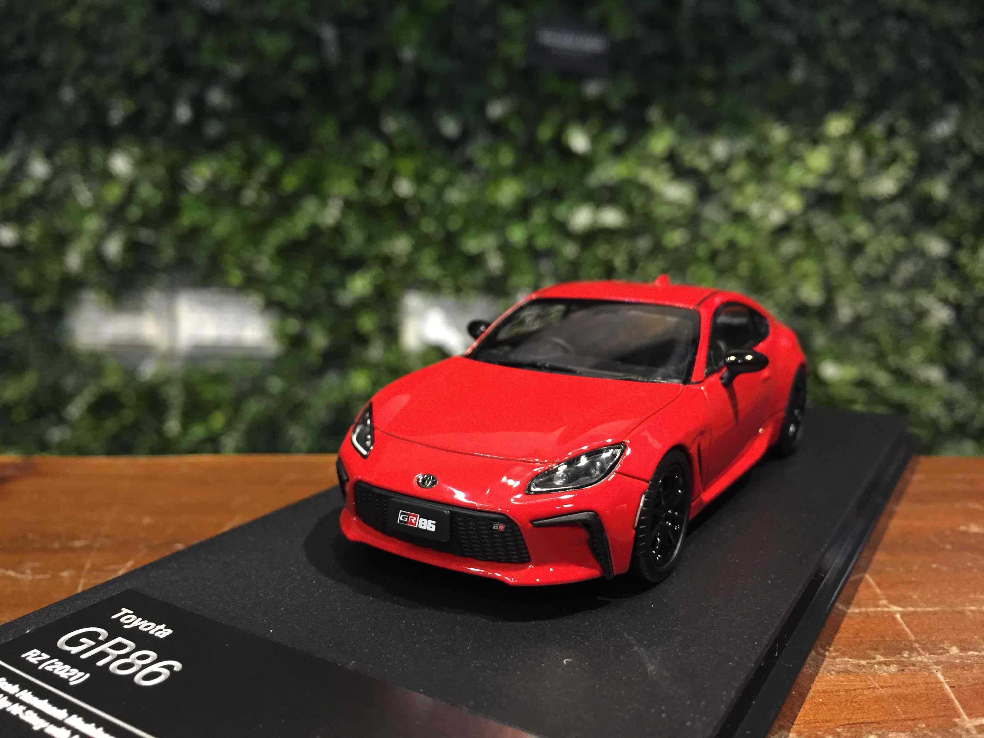 1/43 Hi-Story Toyota GR86 RZ 2021 Red HS384RE【MGM】 - Max