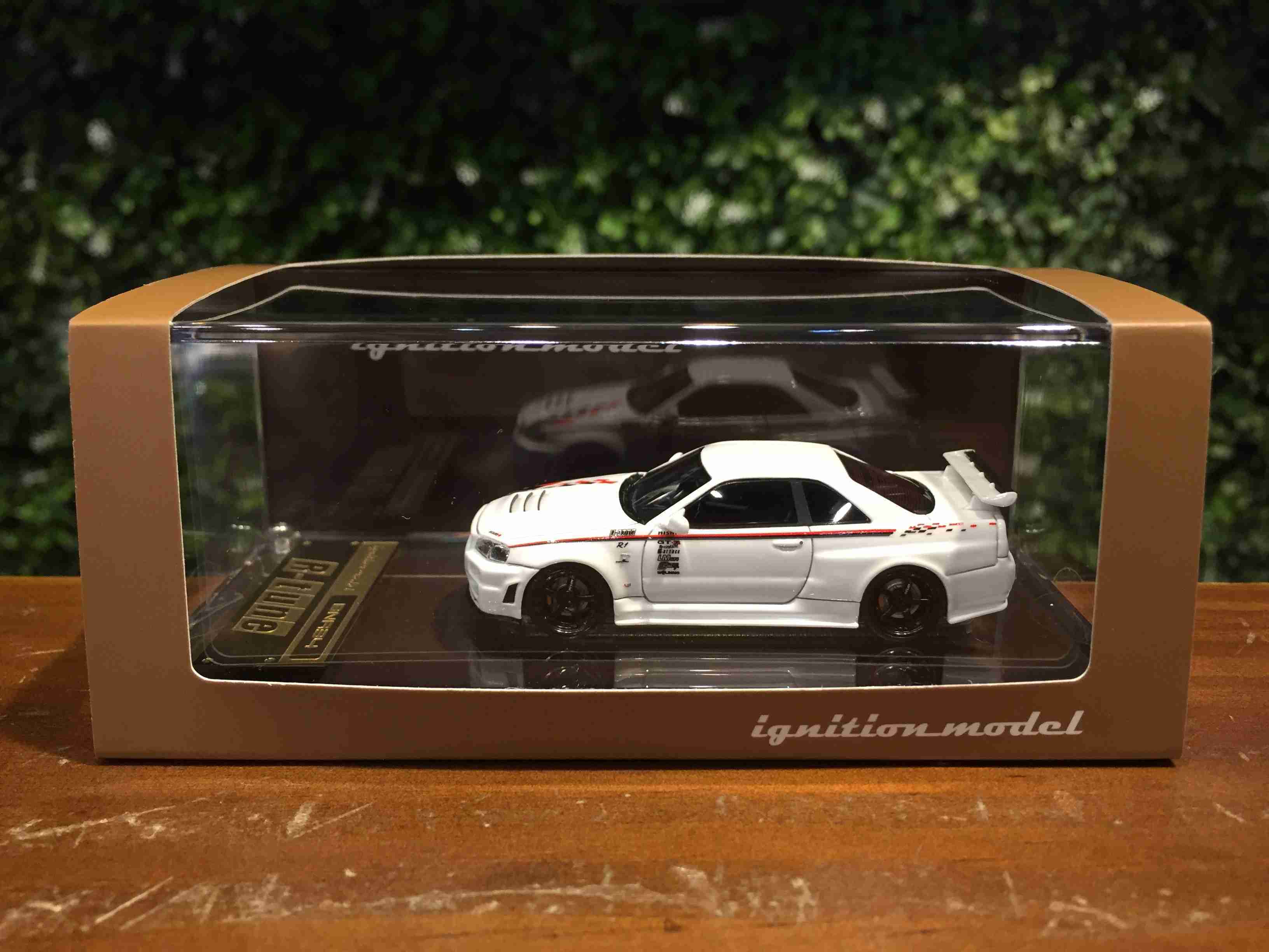 1/64 Ignition Model Nismo R34 GT-R R-tune White IG2575【MGM