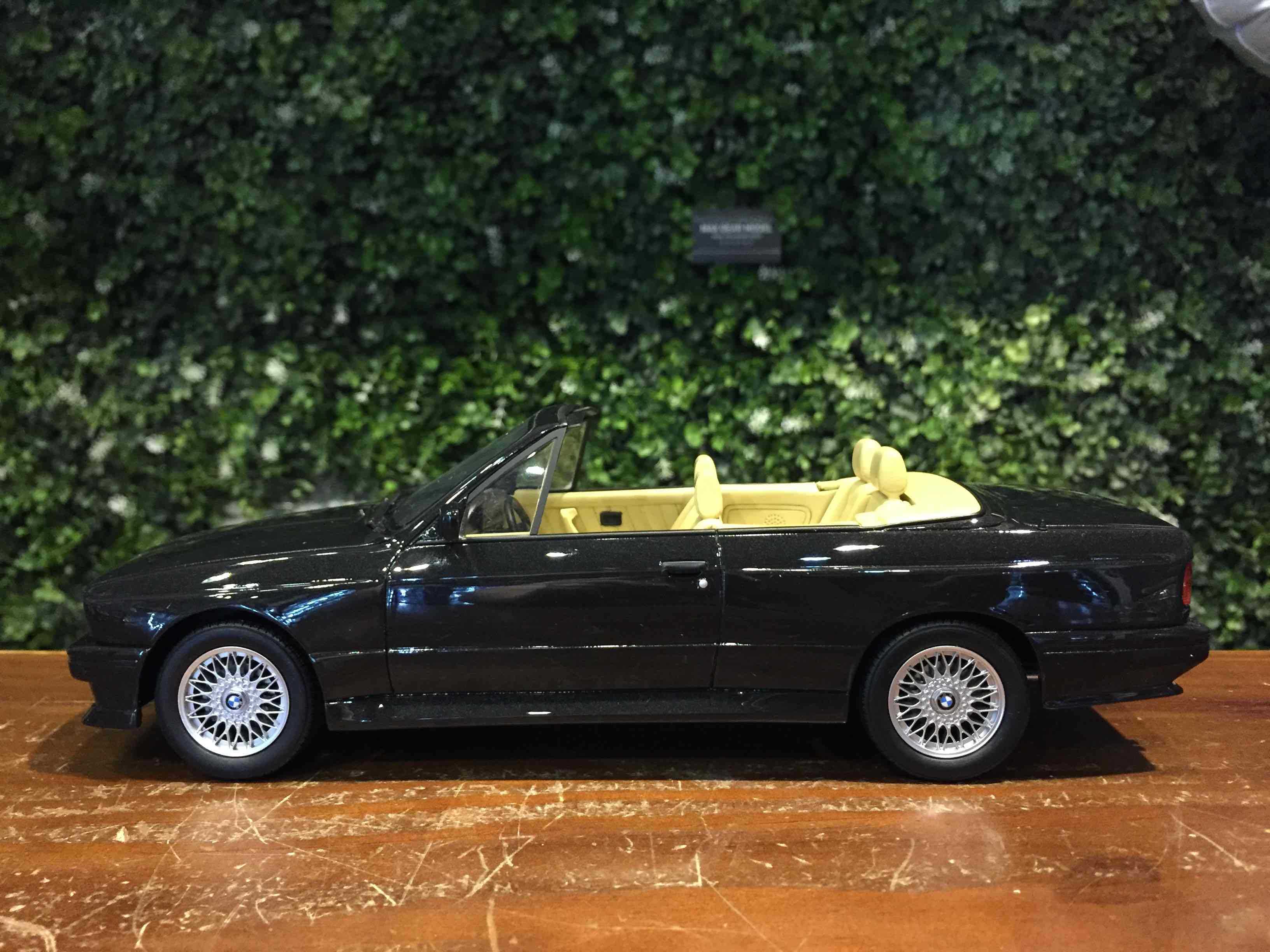 1/18 OTTO BMW M3 (E30) Convertible 1989 Black OT1012【MGM】