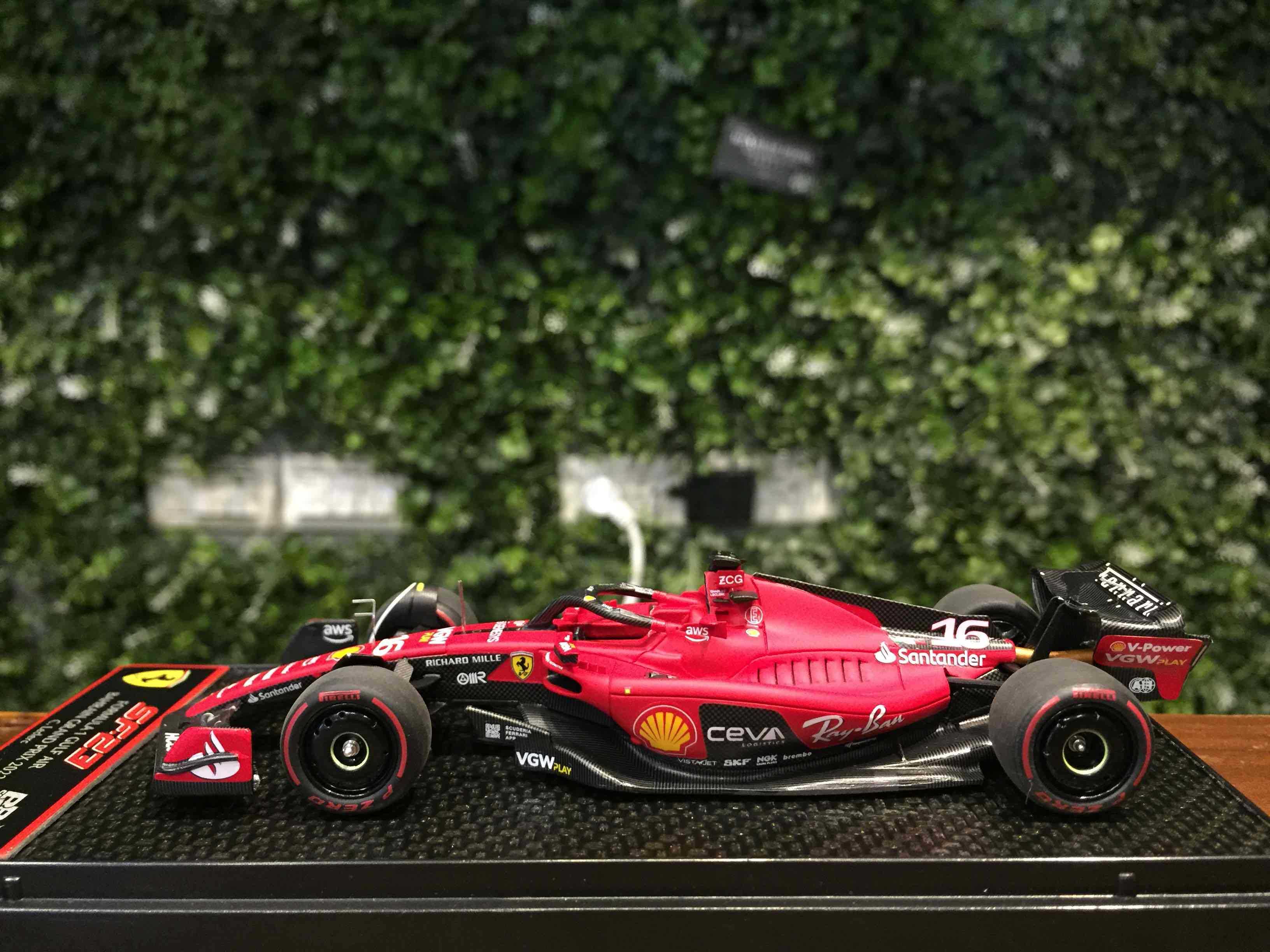 1/43 BBR Ferrari SF23 Charles Leclerc Bahrain BBRC281A【MGM】