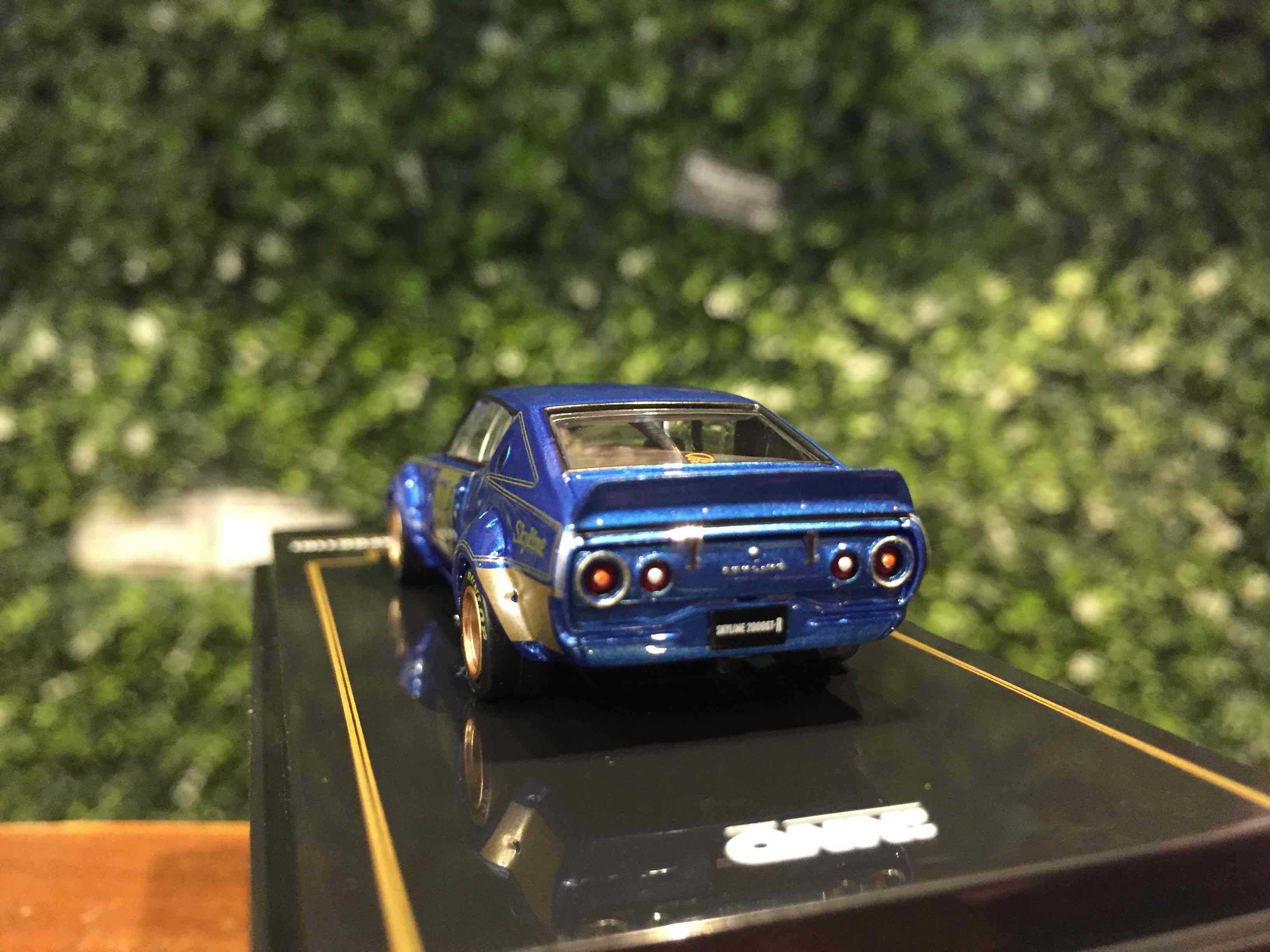 1/64 Inno Nissan Skyline GTR KPGC110 IN64KPGC110RCBLU【MGM】