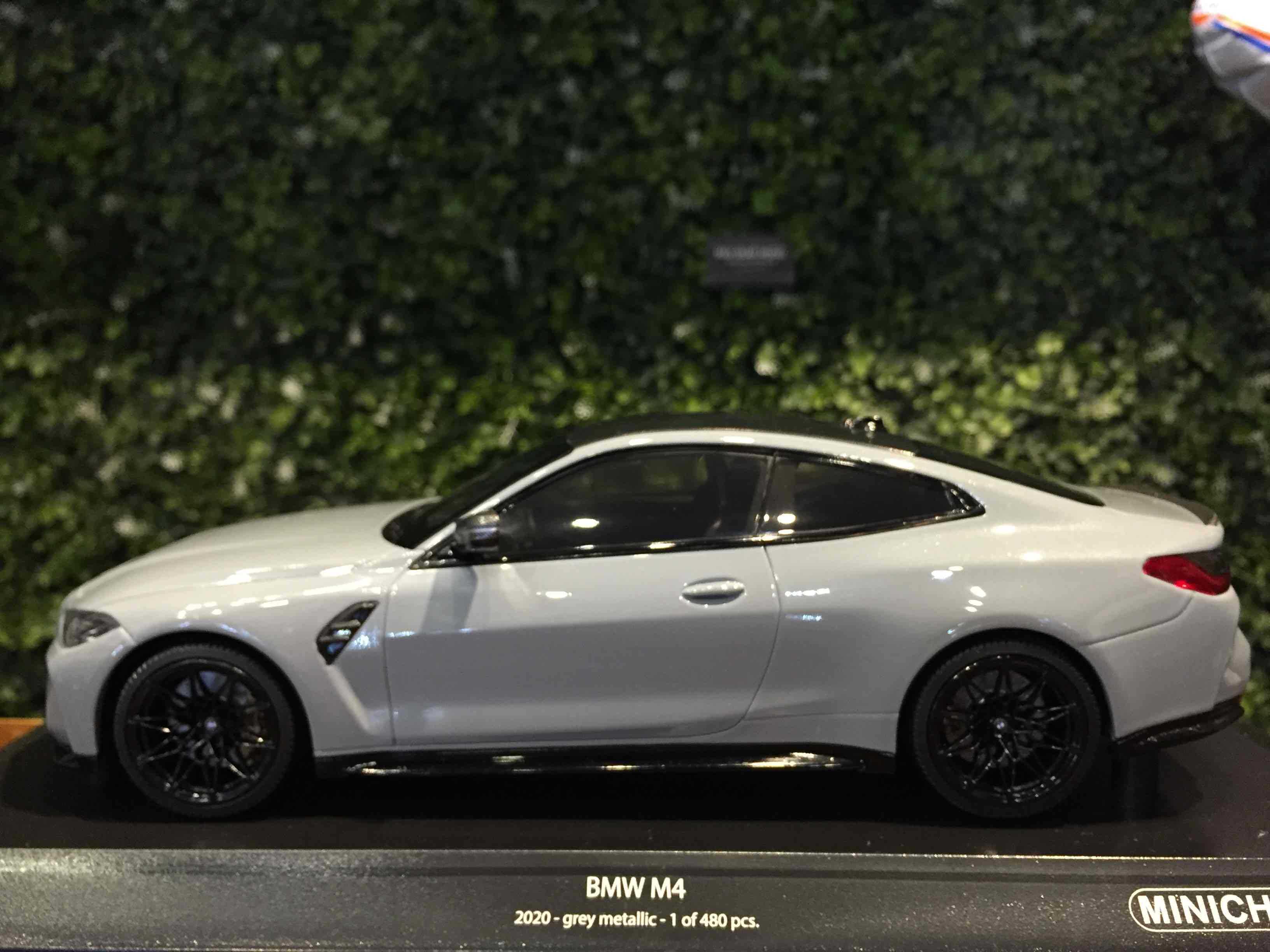 1/18 Minichamps BMW M4 (G82) Grey Metallic 155020124【MGM】