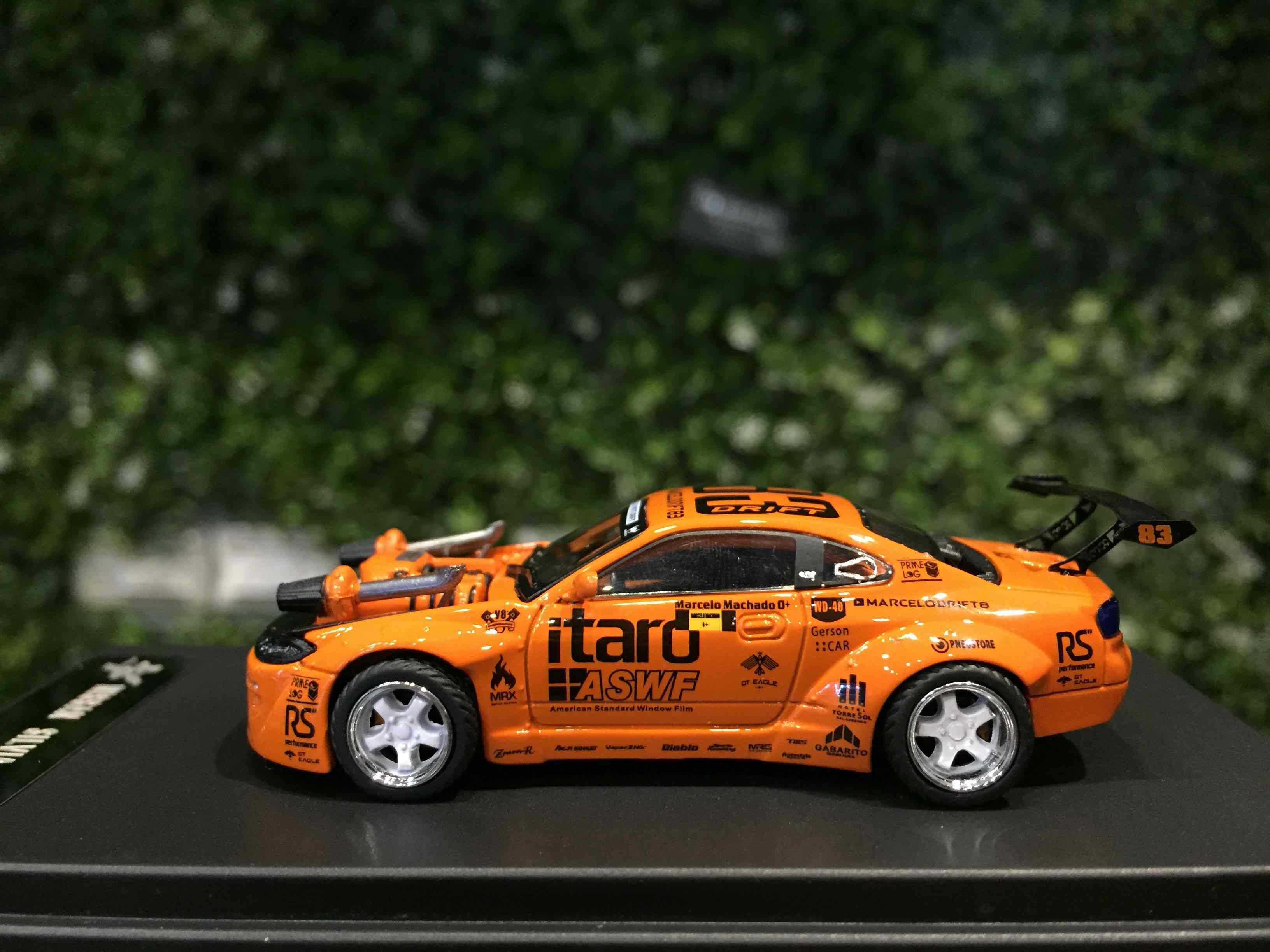 1/64 YS Nissan Silvia S15 4.0 V8 Orange【MGM】