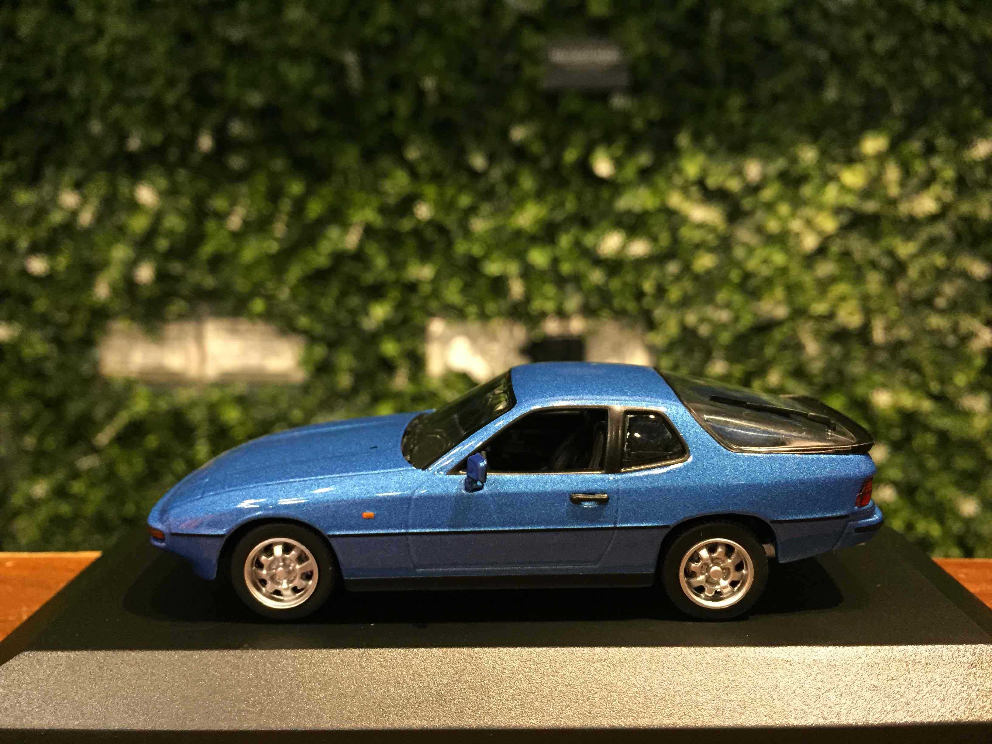 1/43 Minichamps Porsche 924 1984 Blue 940062122【MGM】