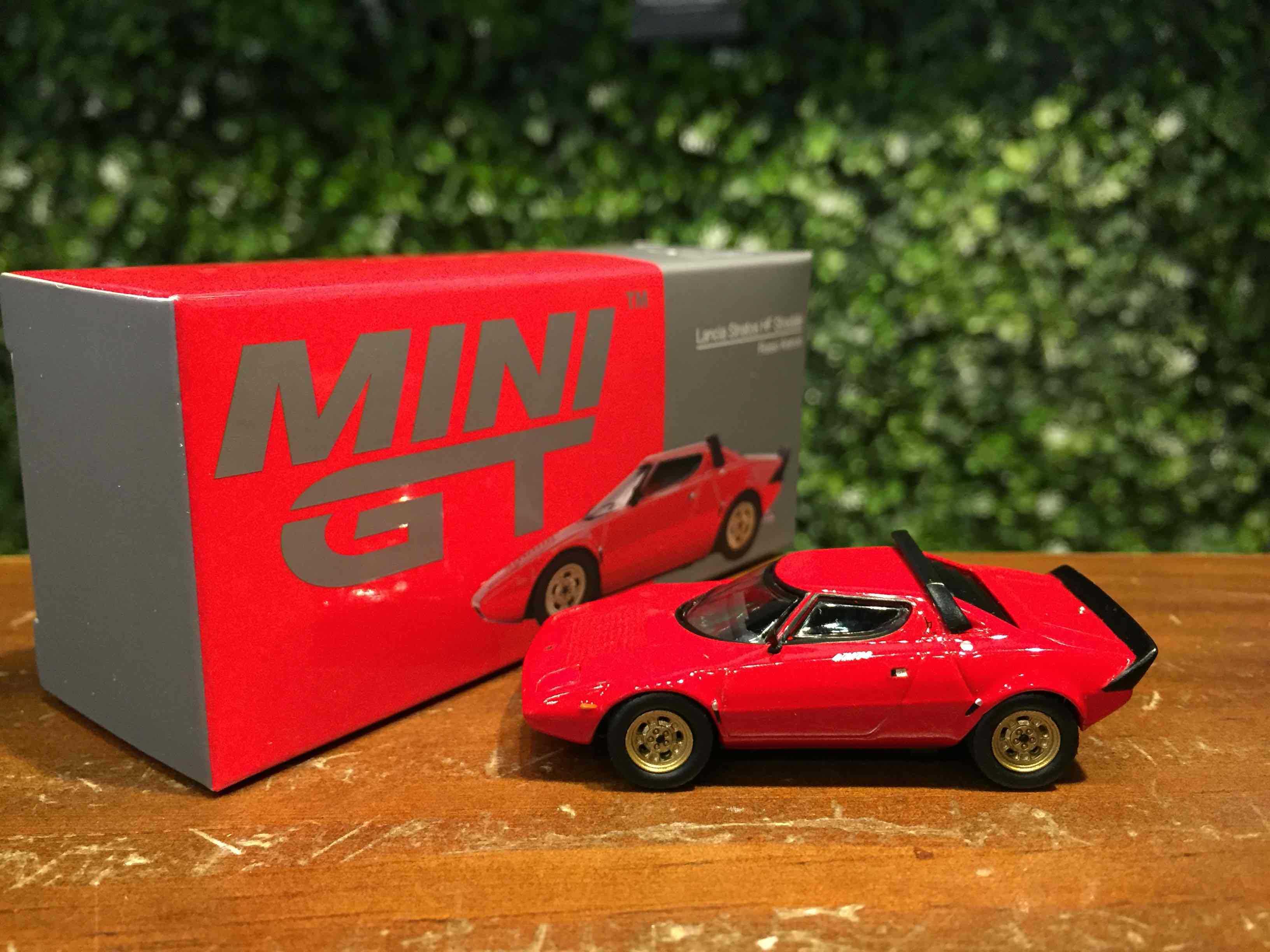 1/64 MiniGT Lancia Stratos HF Stradale Rosso MGT00365L【MGM】