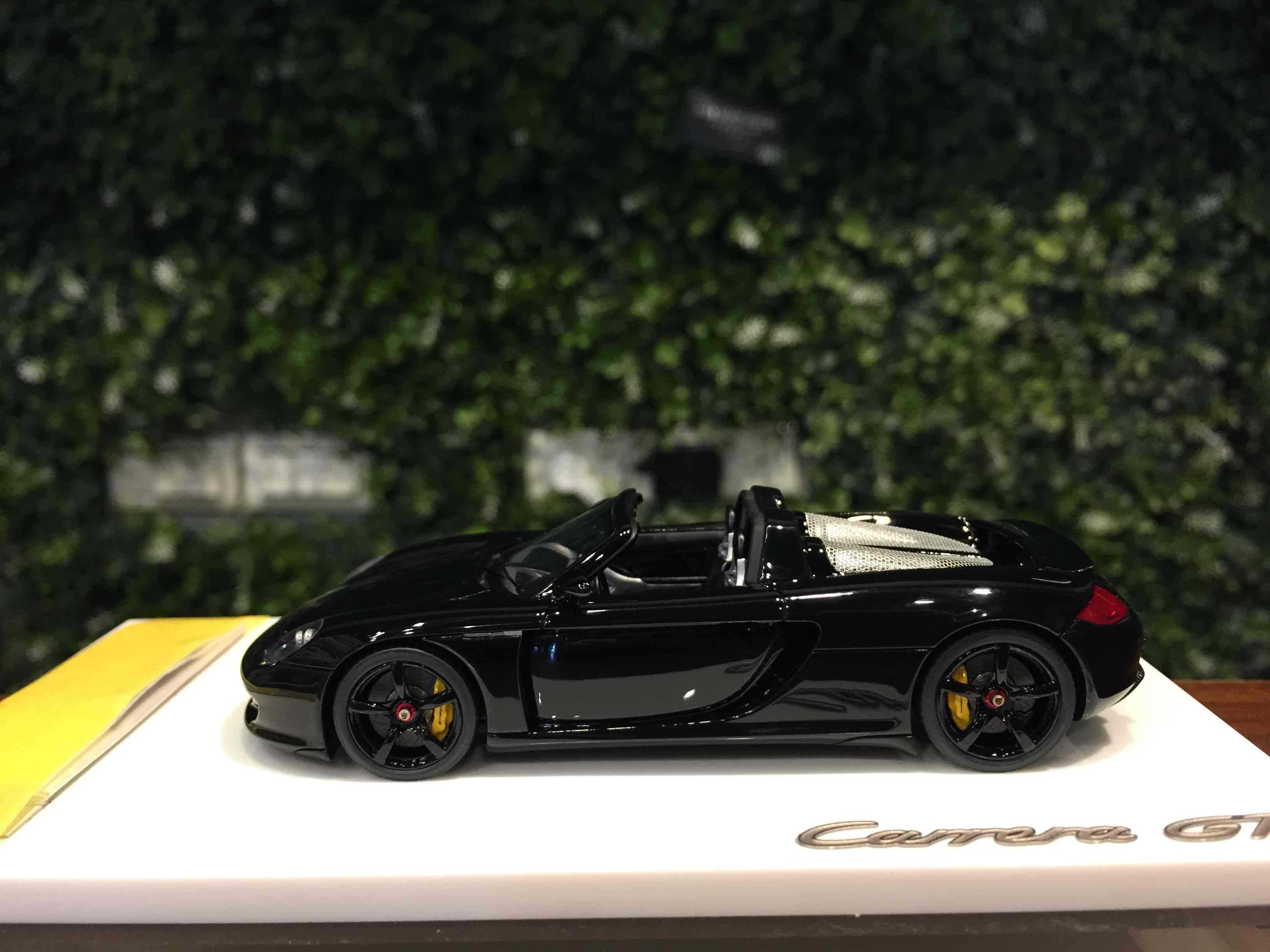 1/43 MakeUp Porsche Carrera GT 2004 Black EM566H【MGM】