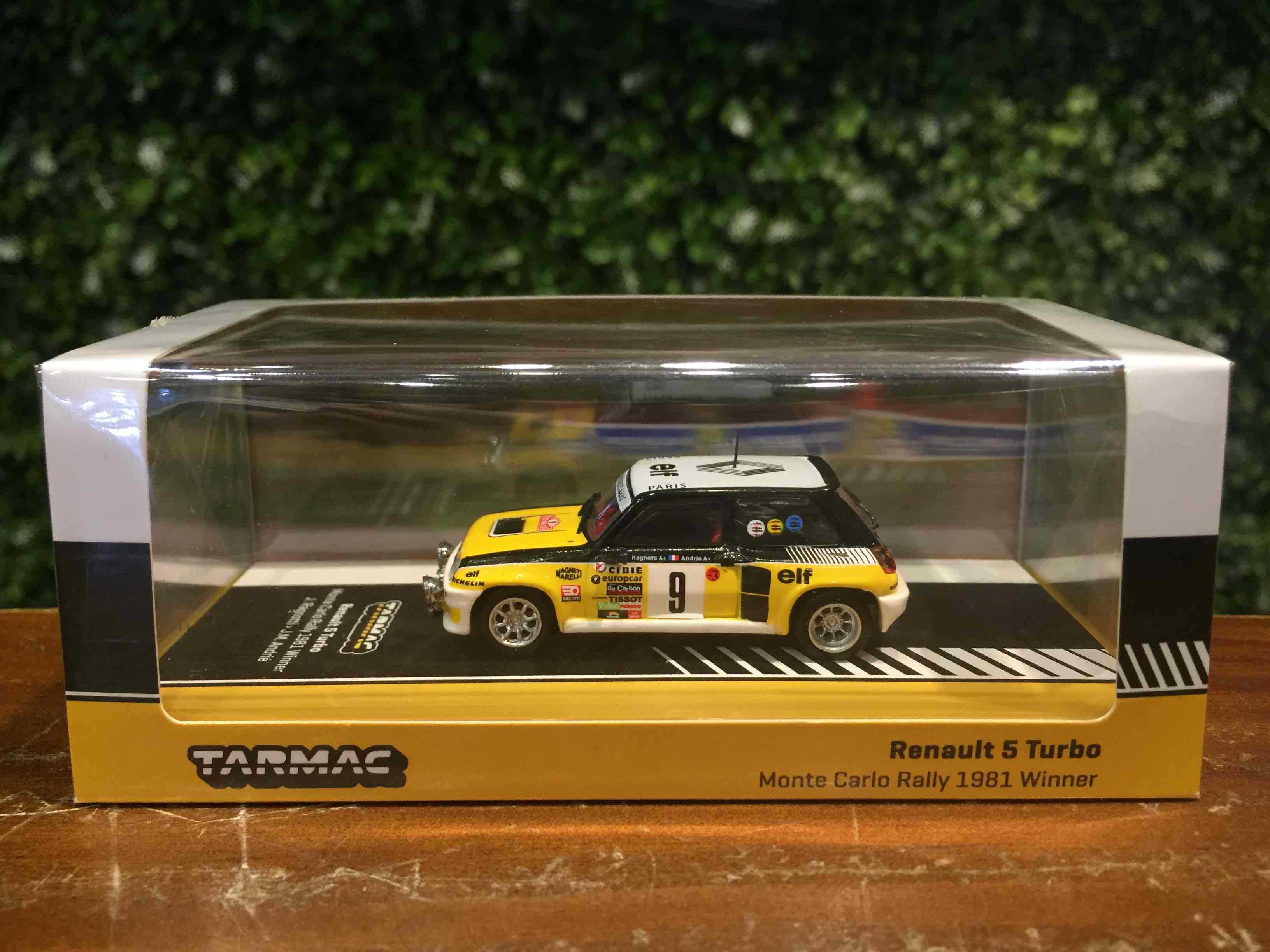 1/64 Tarmac Renault 5 Turbo 1981 Winner T64TL06081MCR09【MGM】