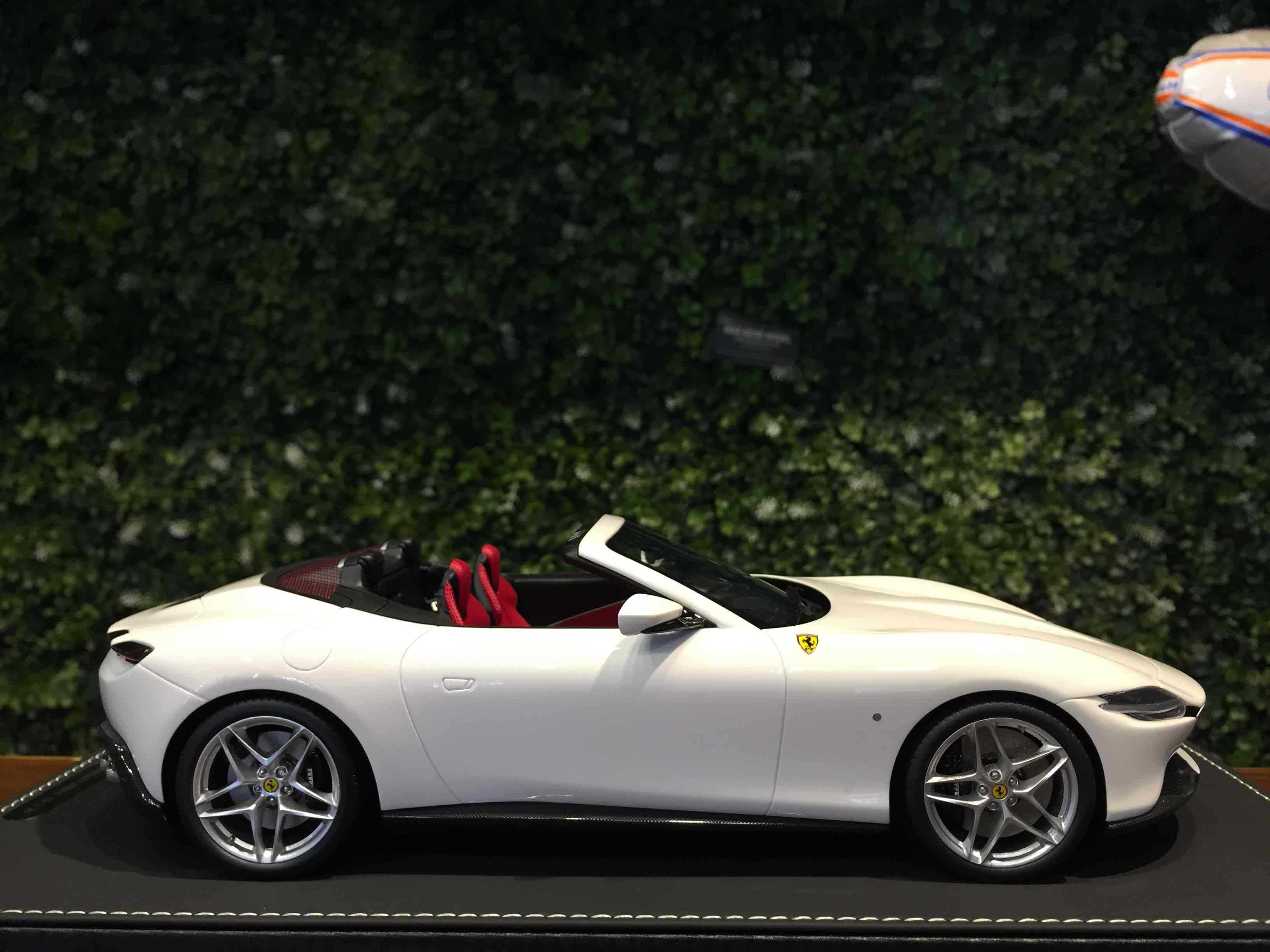 1/18 BBR Ferrari Roma Spider Bianco Cervino P18230C【MGM】