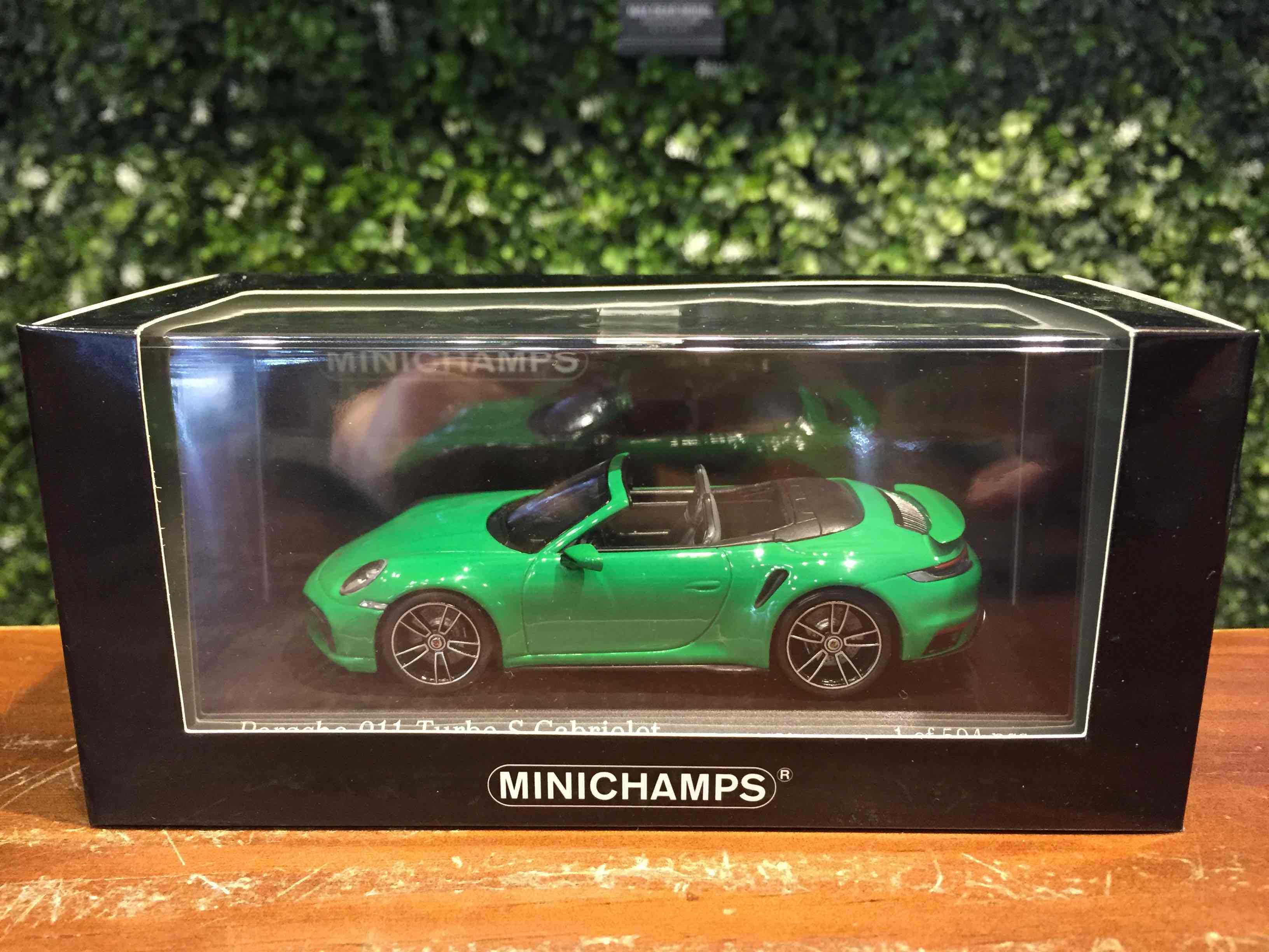 1/43 Minichamps Porsche 911 (992) Turbo S 410069482【MGM】