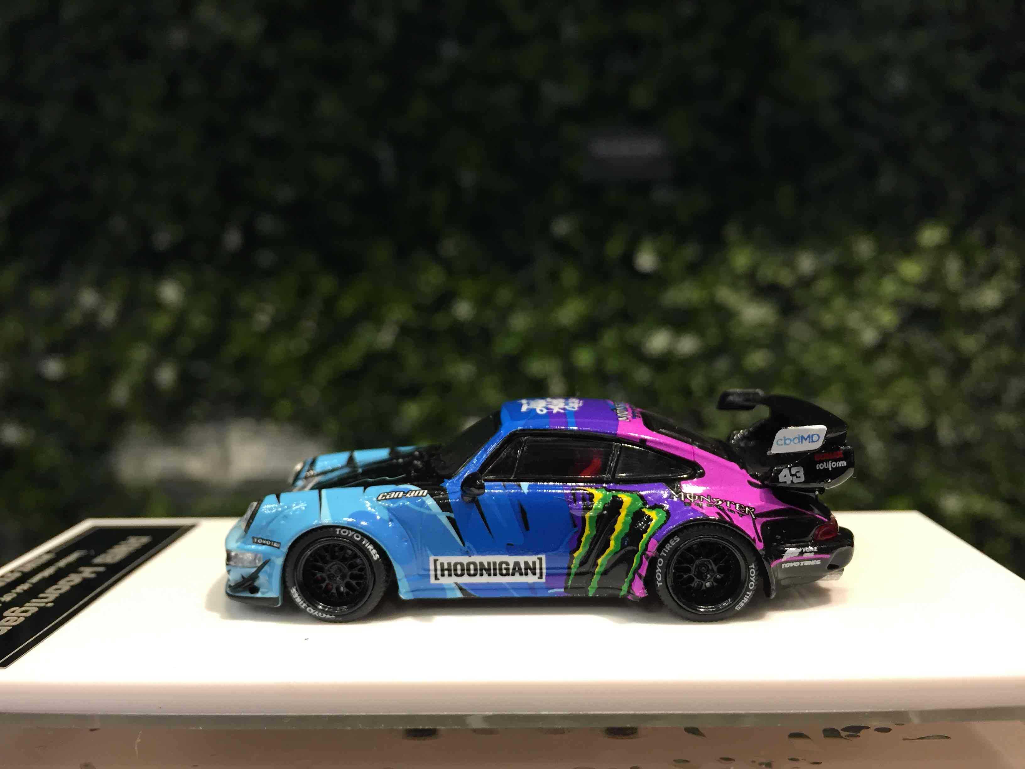 1/64 MiniStation RWB Porsche 911 964 Hoonigan MS640817【MGM】