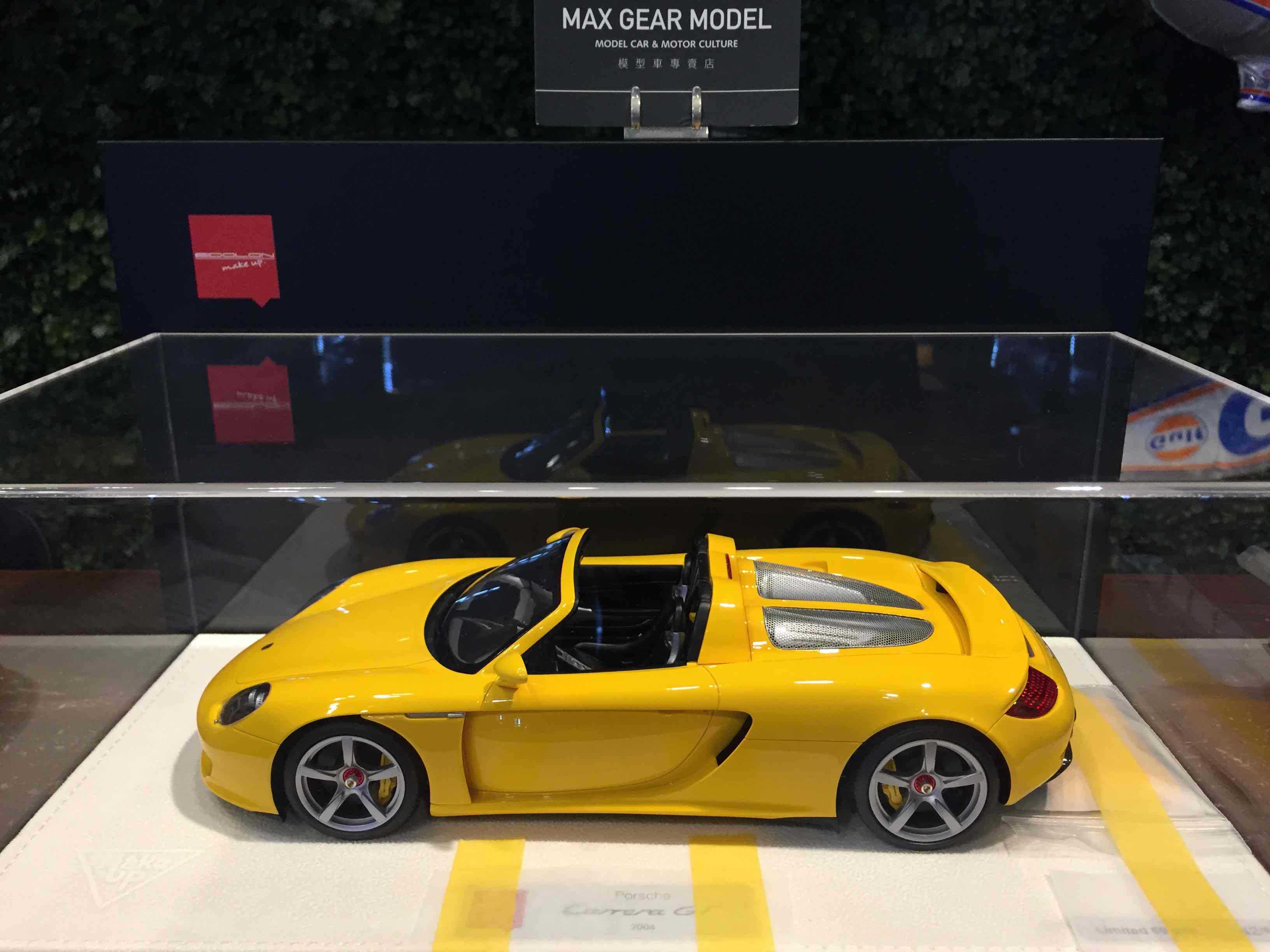 1/18 MakeUp Porsche Carrera GT 2004 GT Yellow EML070D【MGM】