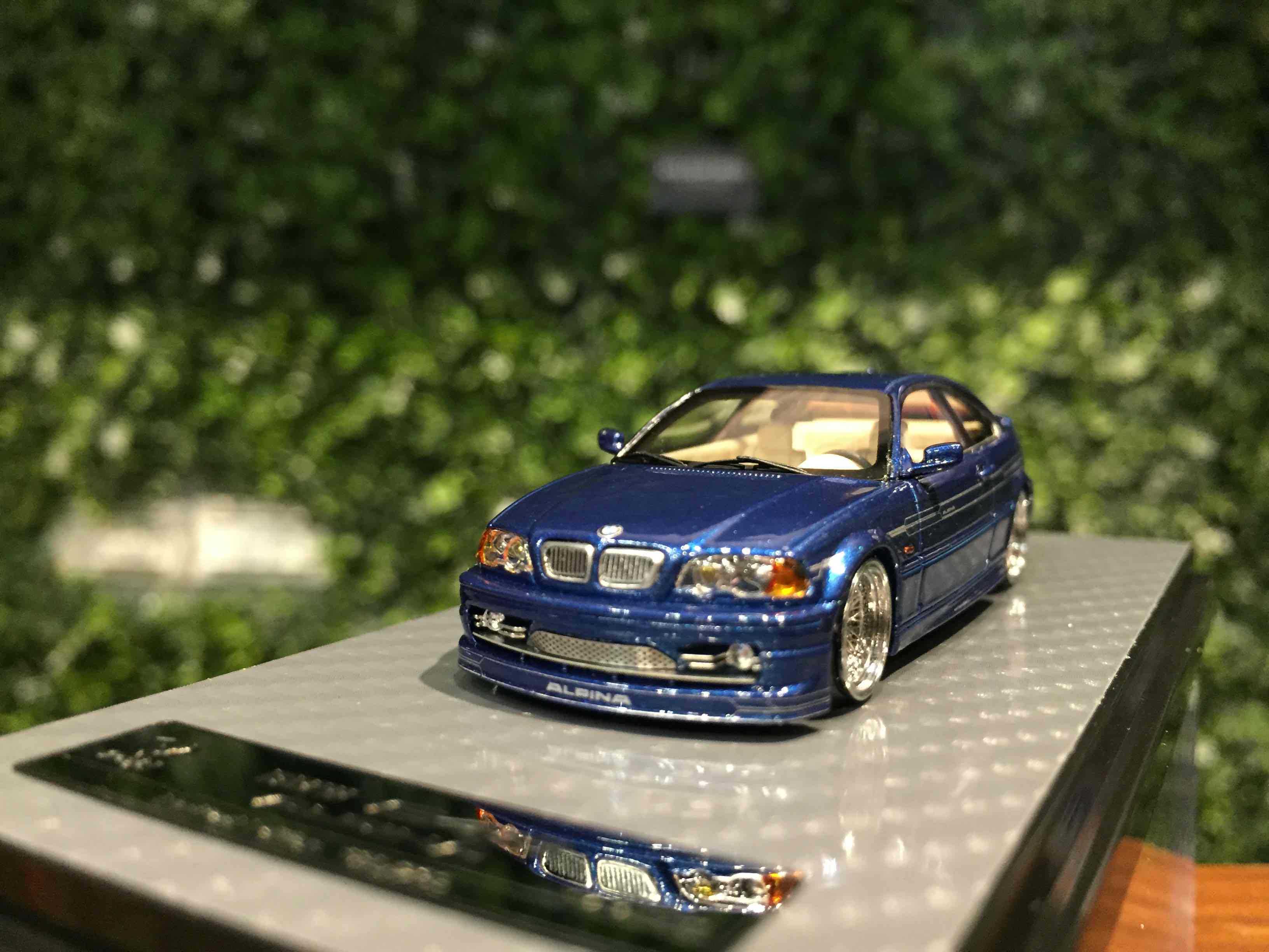 1/64 YM-Model Alpina B3 BMW E46 Trenton Blue【MGM】 - Max Gear 