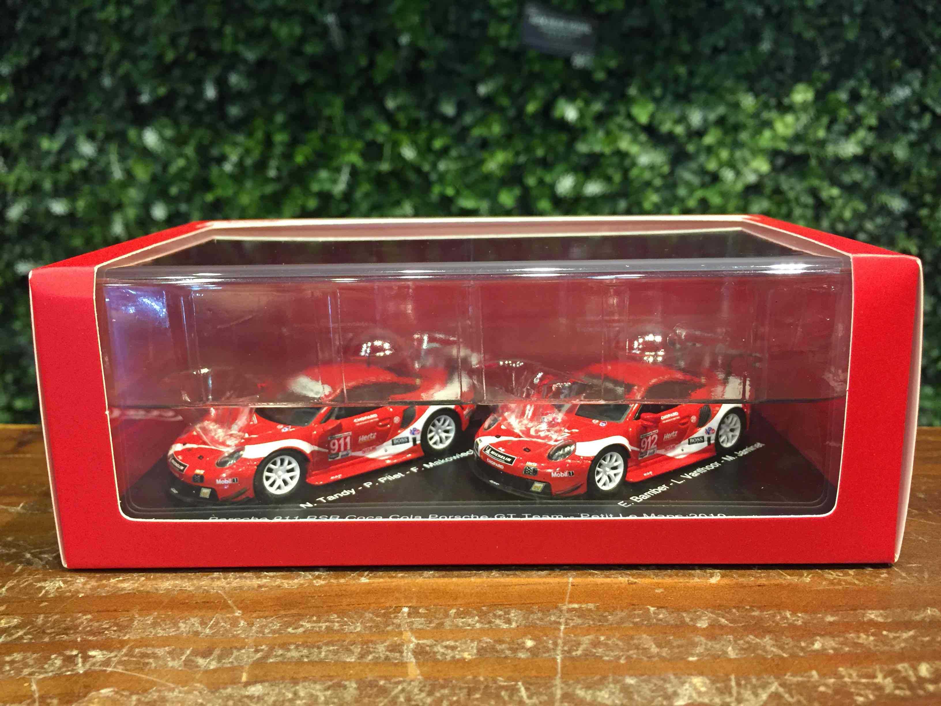 1/64 Spark Porsche 911 RSR 2019 CocaCola YCOMBO64007【MGM】