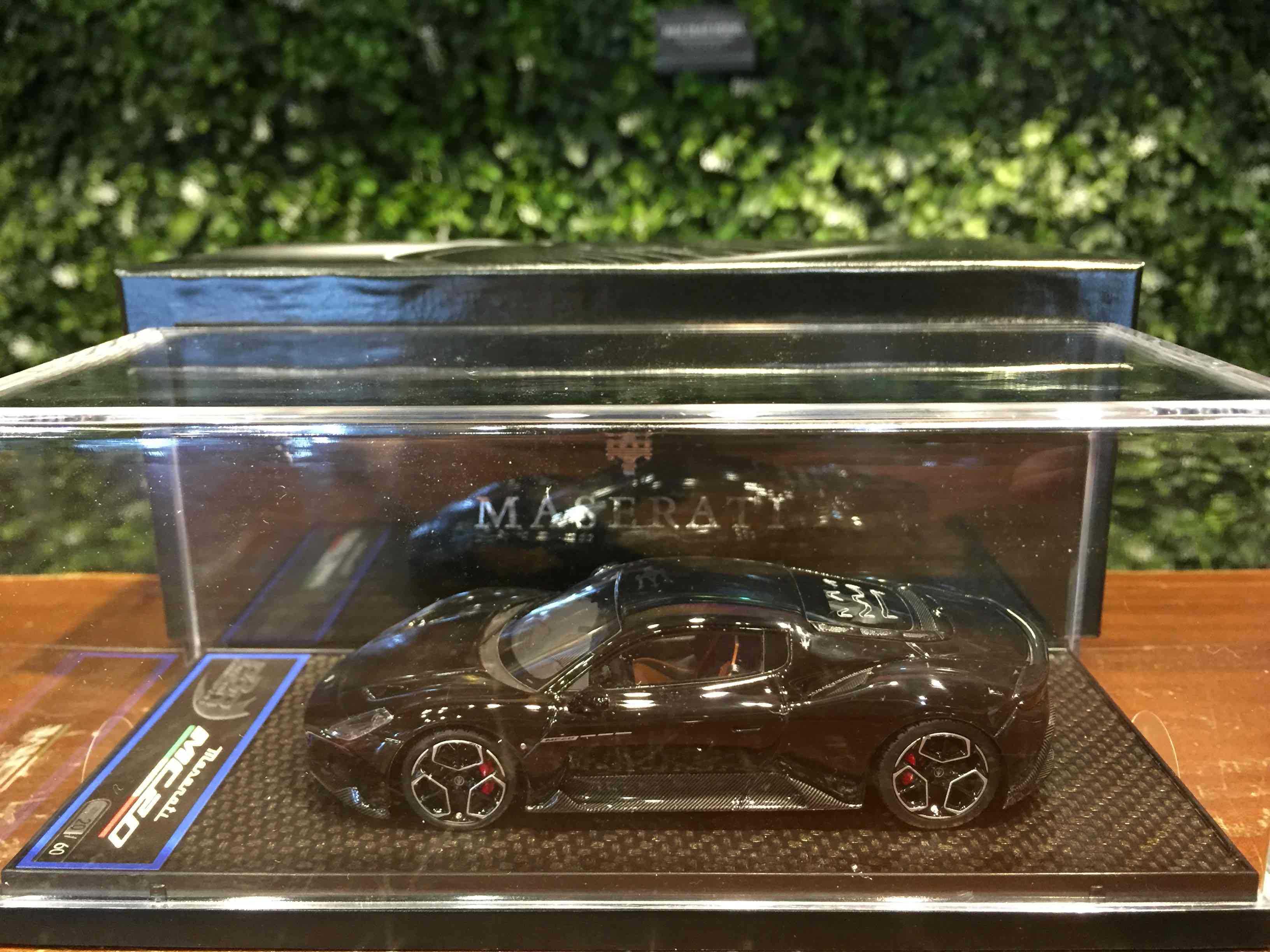 1/43 BBR Maserati MC20 2020 Nero Enigma BBRC251B【MGM】