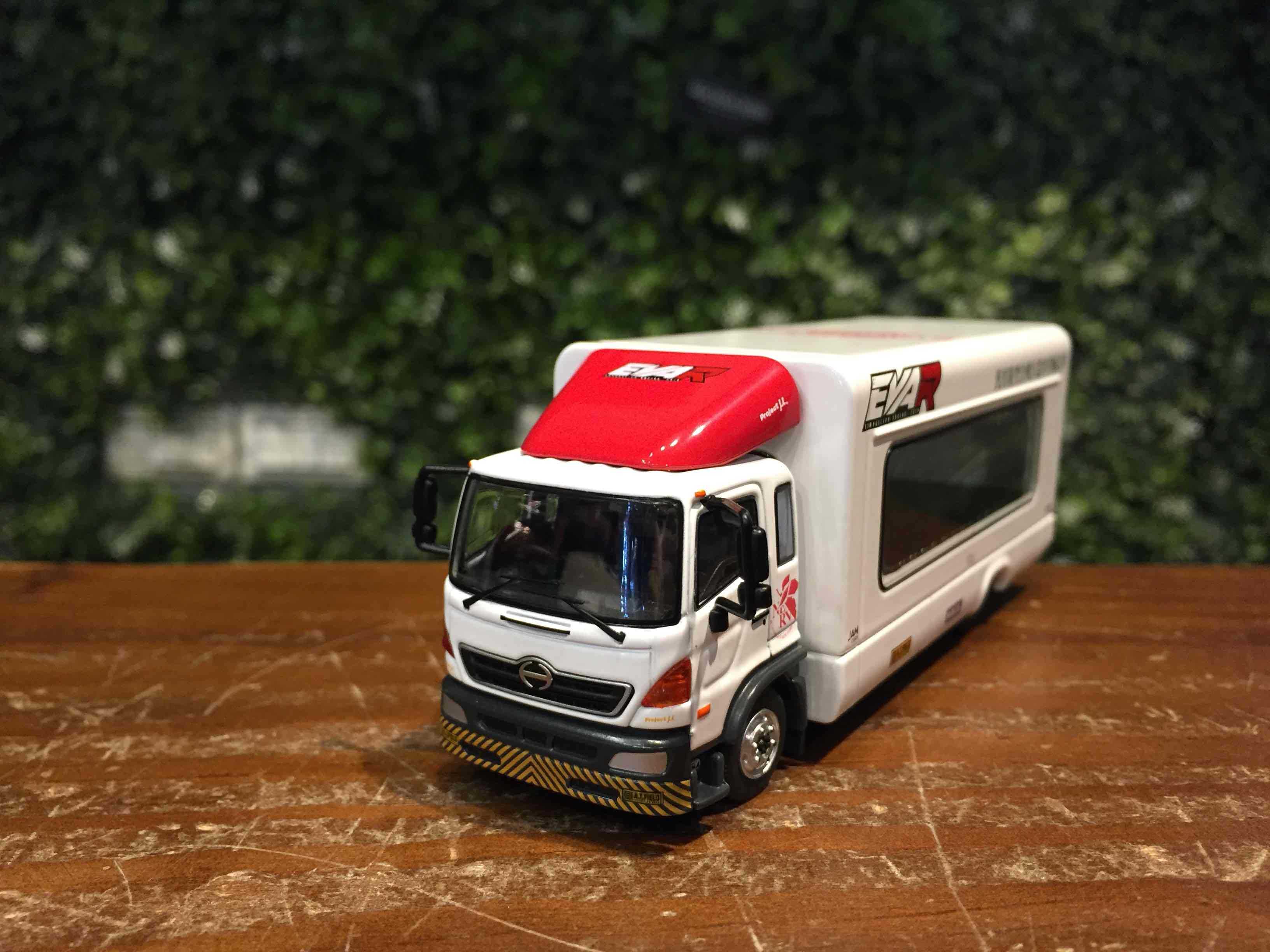 1/64 Unique Hino 500 Ranger Transporter EVA WH【MGM】