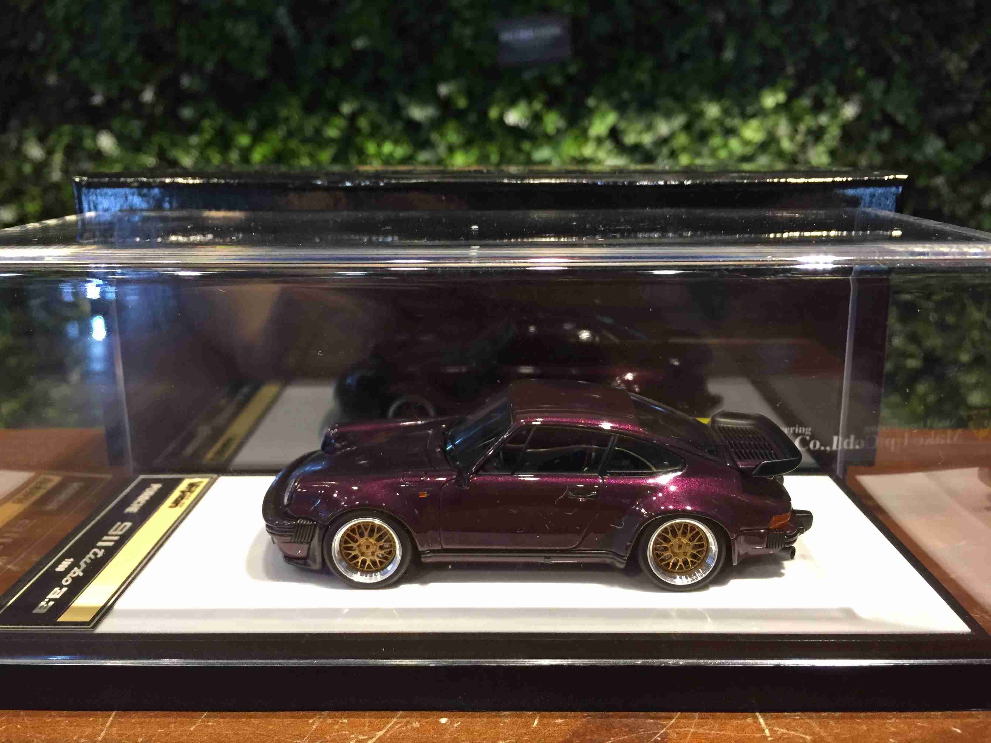 1/43 MakeUp Porsche 930 Turbo 3.3 1988 Violet VM115A4【MGM】