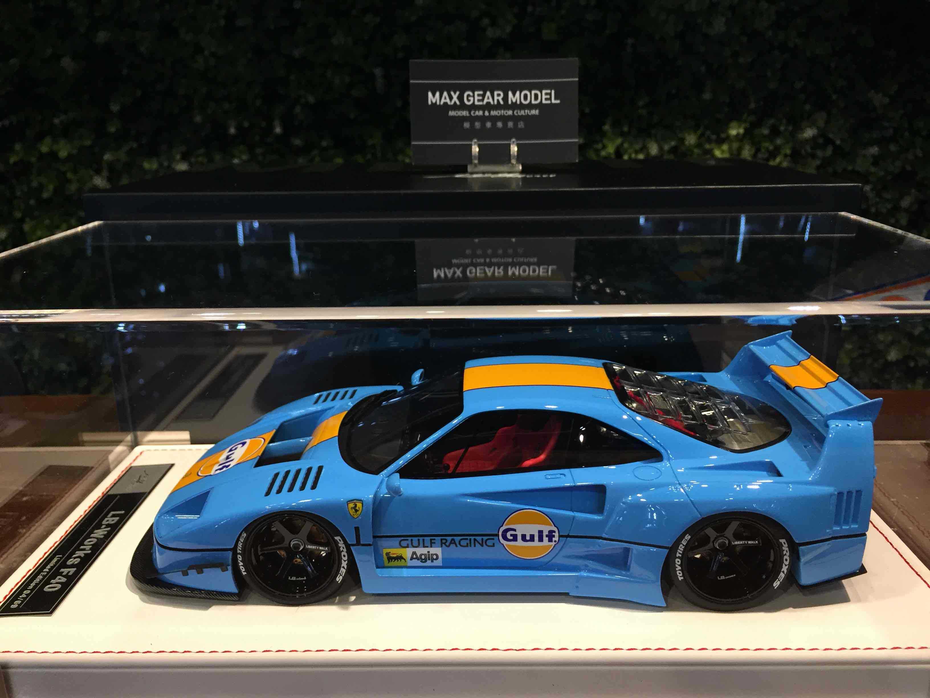 1/18 IVY LBWK Ferrari F40 Gulf IM1812E【MGM】