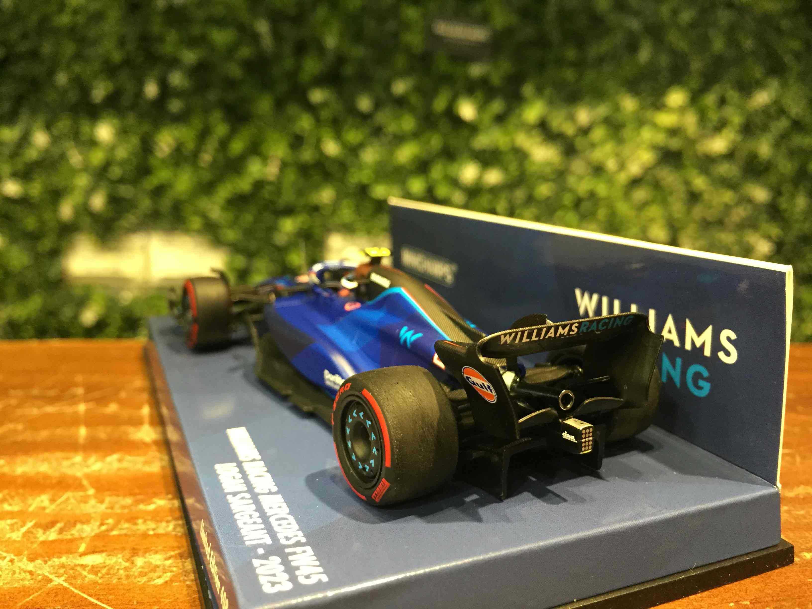 1/43 Minichamps Williams FW45 Logan Sargeant 417230102【MGM】