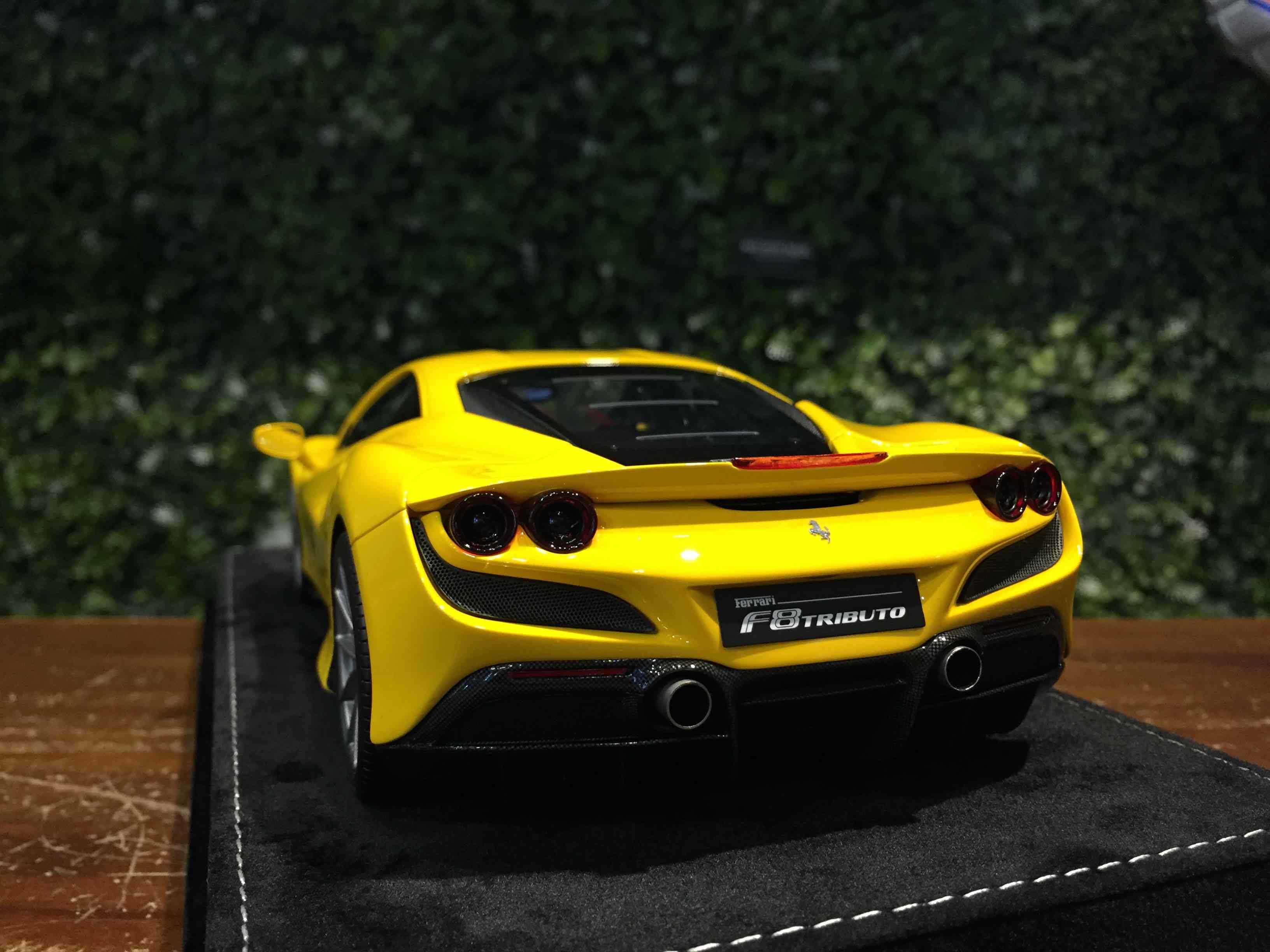 1/18 HH Model Ferrari F8 Tributo Speedy Yellow【MGM】