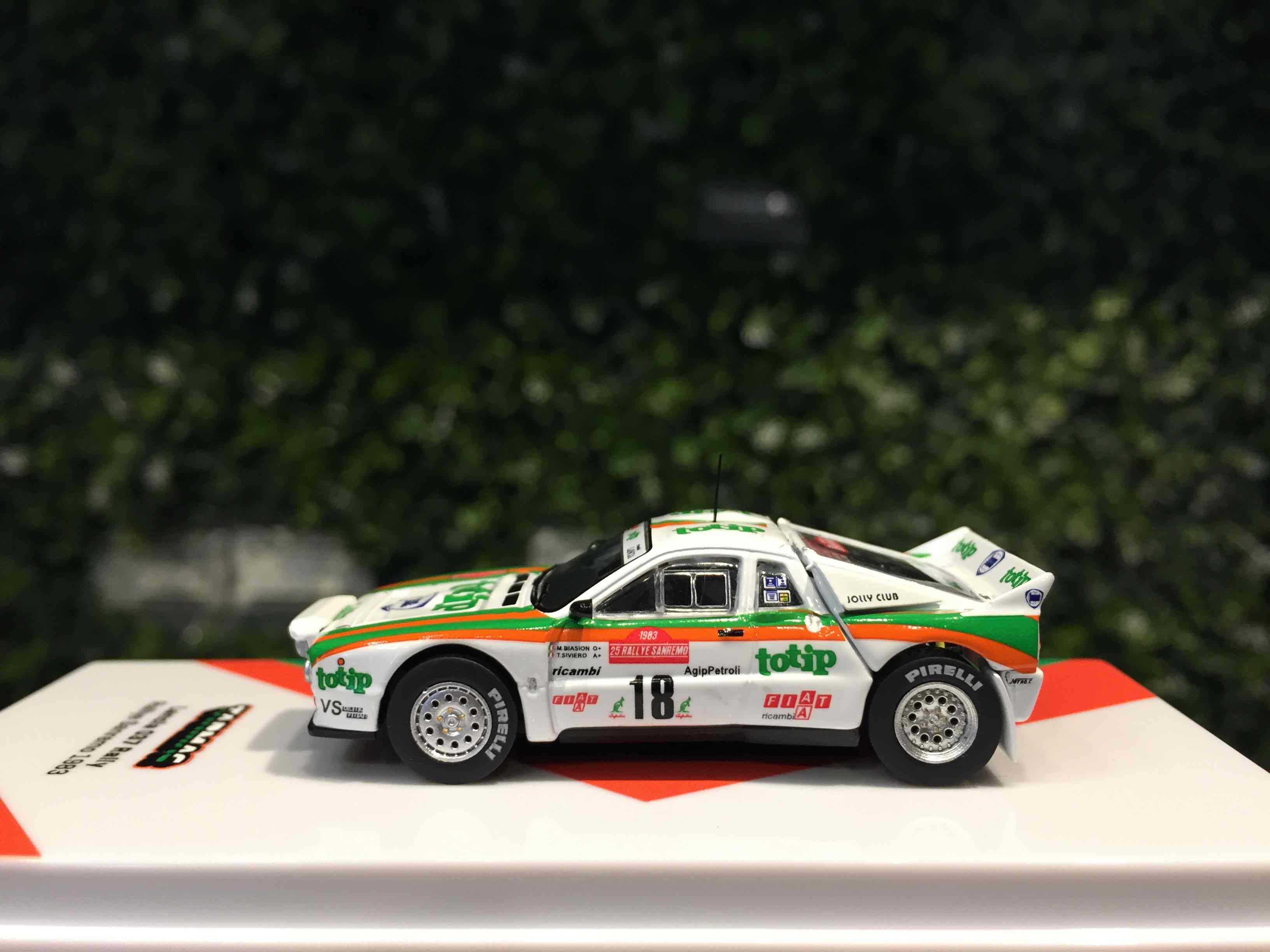 1/64 Tarmac Lancia 037 Rally 1983 T64PTL00283SAN18【MGM】