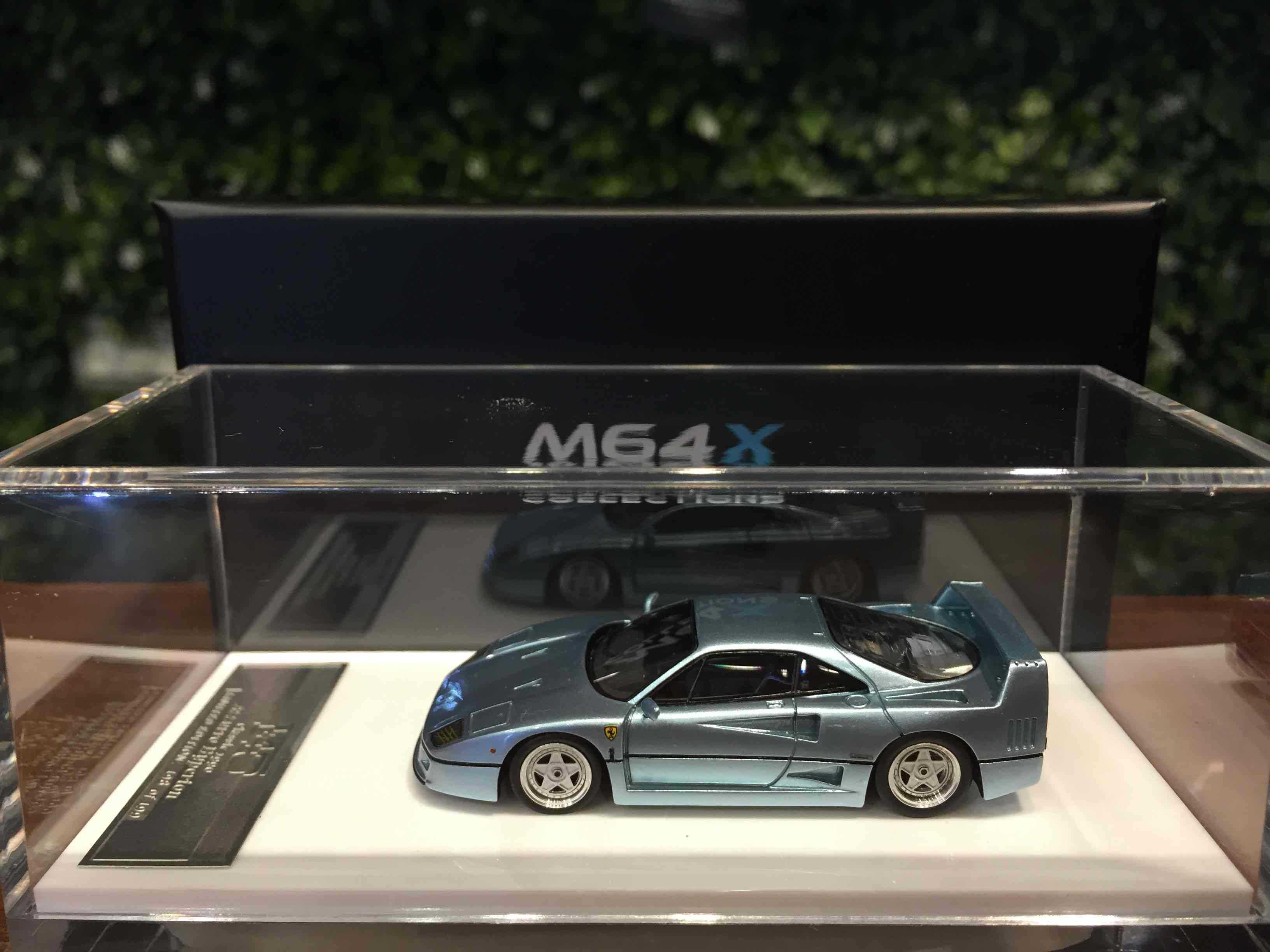 1/64 SCM Ferrari F40 LM 1987 Azzurro SCM06N【MGM】