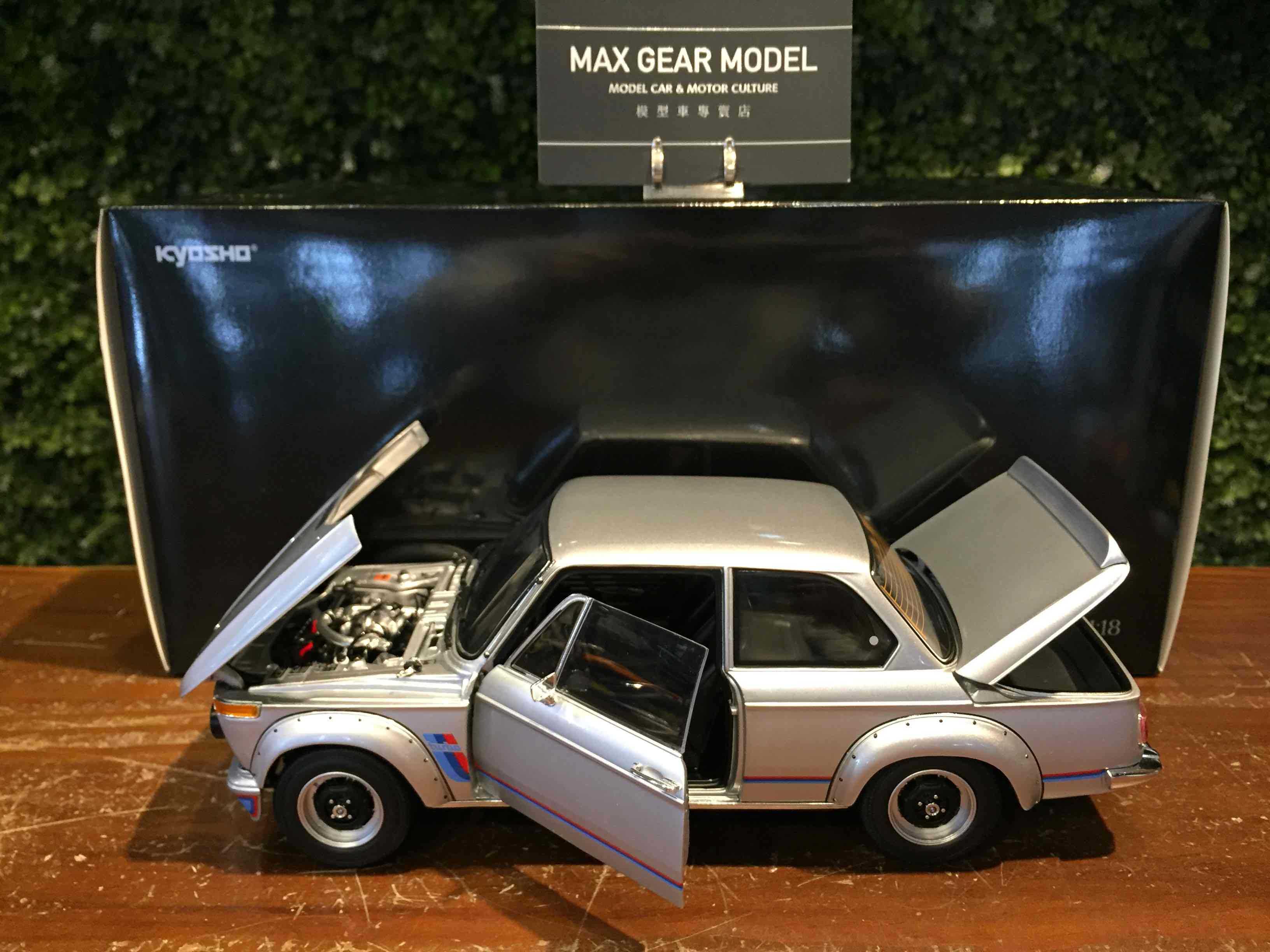 1/18 Kyosho BMW 2002 Turbo Silver 08544S【MGM】