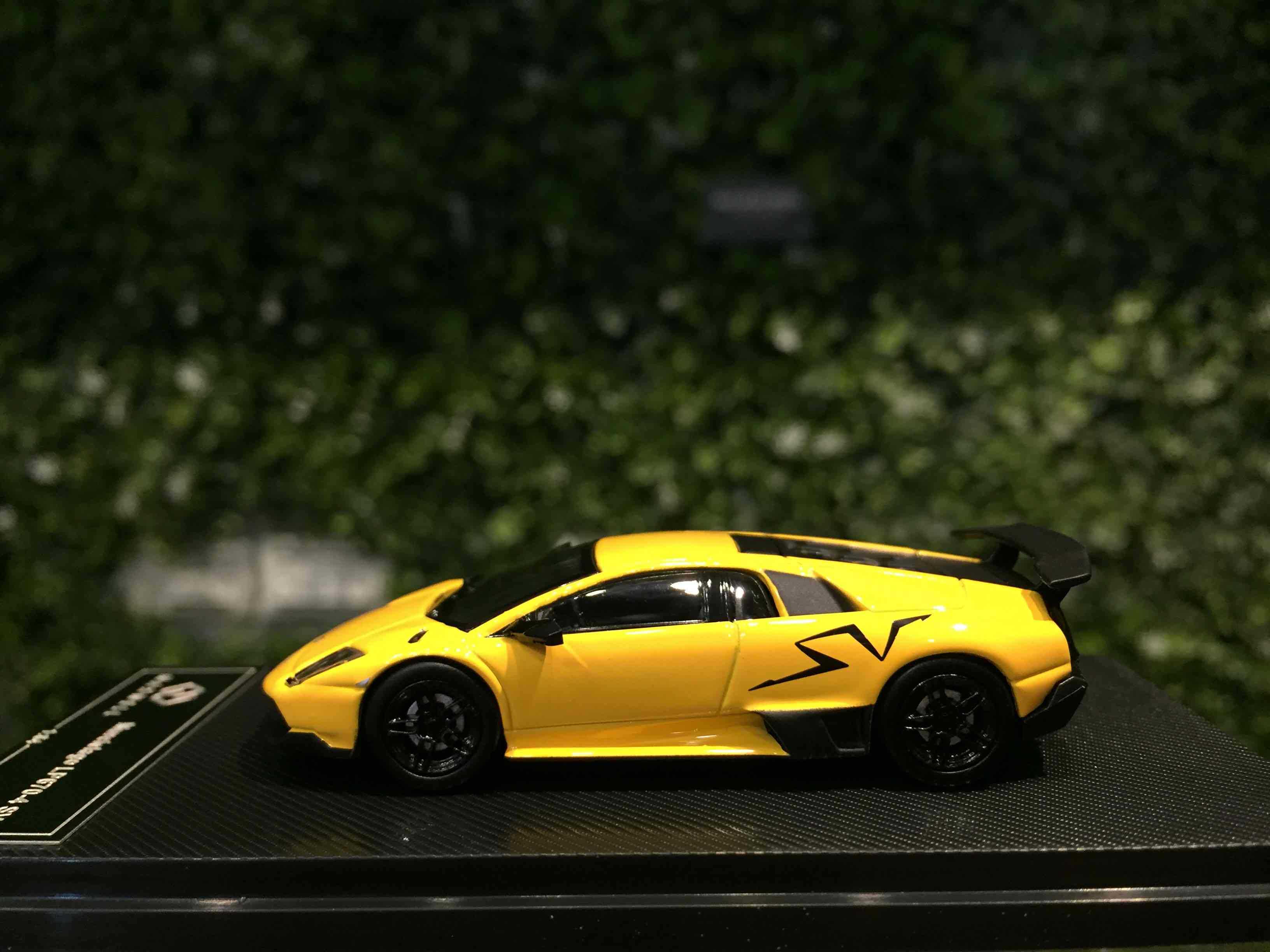 1/64 MaxWell Lamborghini Murcielago LP670-4 SV Yellow【MGM】